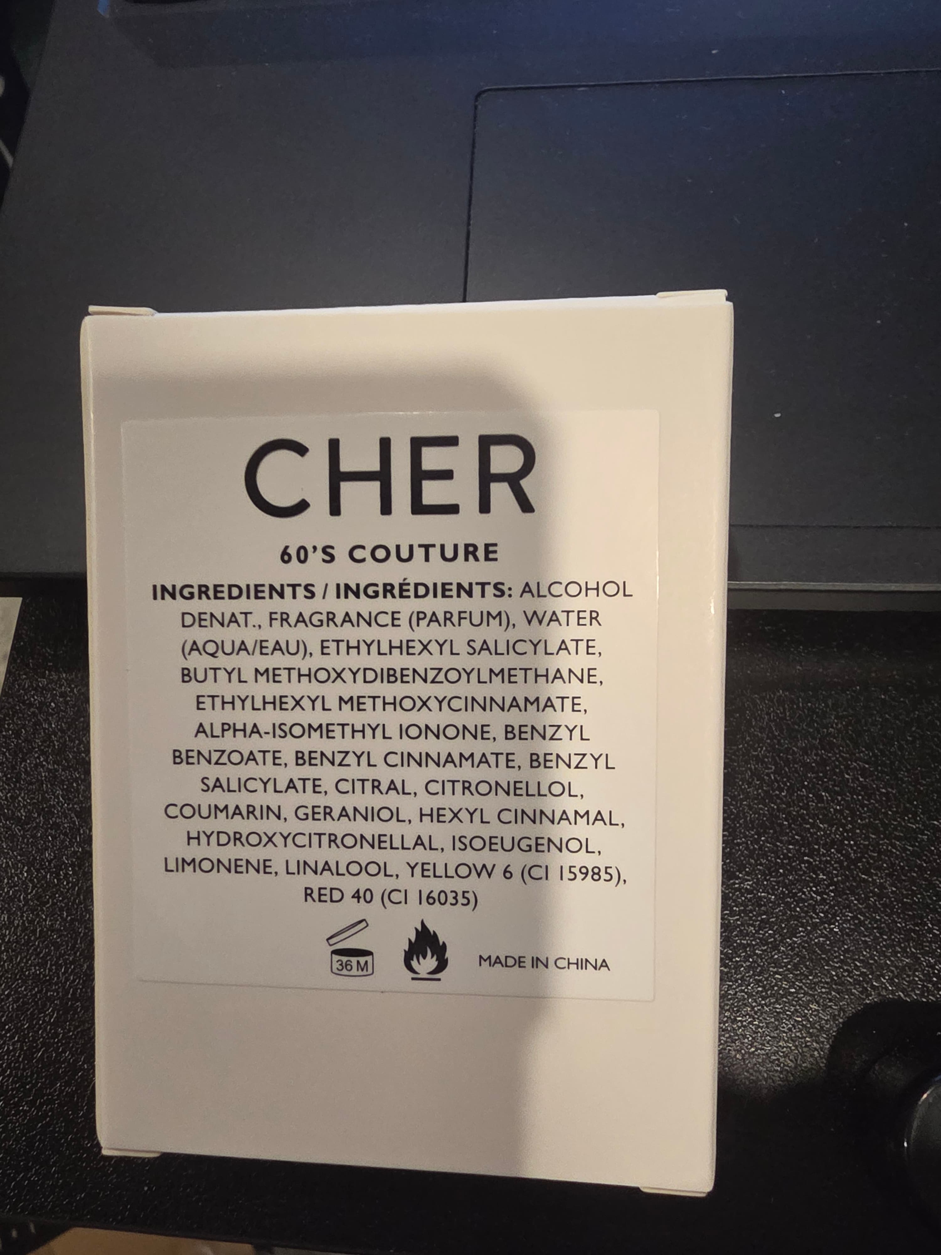 Cher 60's Couture Fragrance - Vintage Perfume, 30mL - Image 1