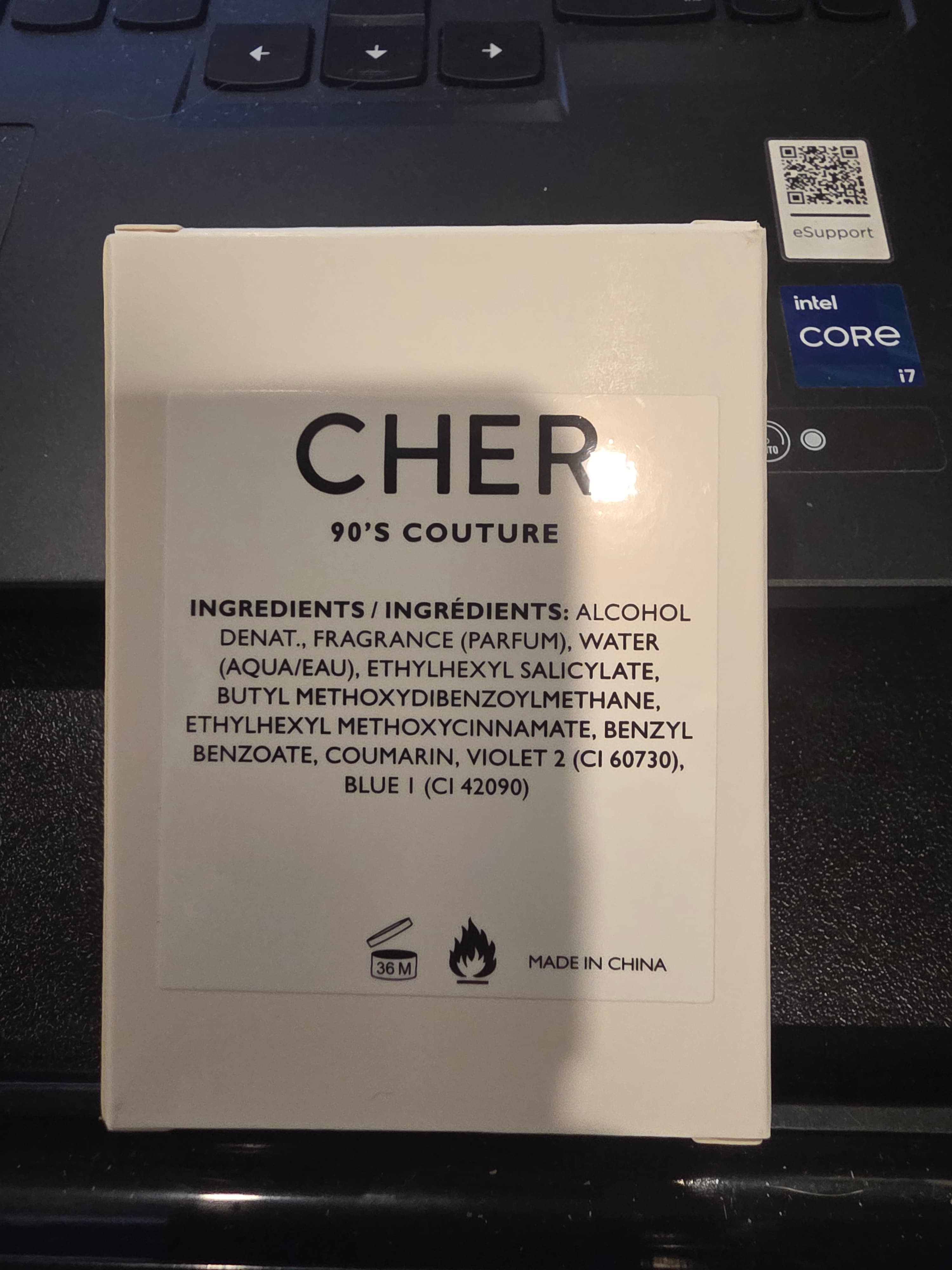CHER 90's Couture Fragrance 36ml Made in China - Image 1