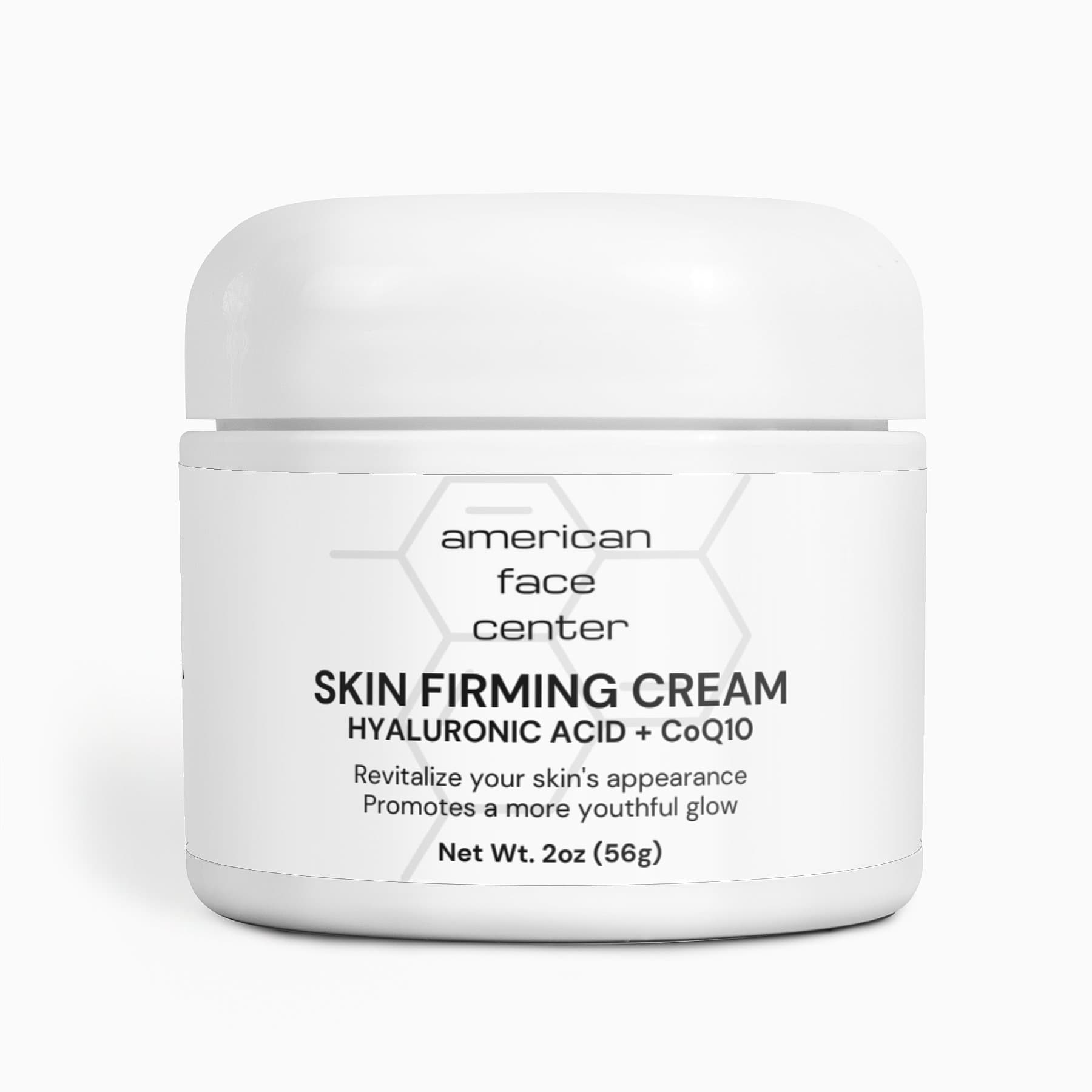 American Face Center Skin Firming Cream 2oz Hyaluronic Acid CoQ10 - Thumbnail 2