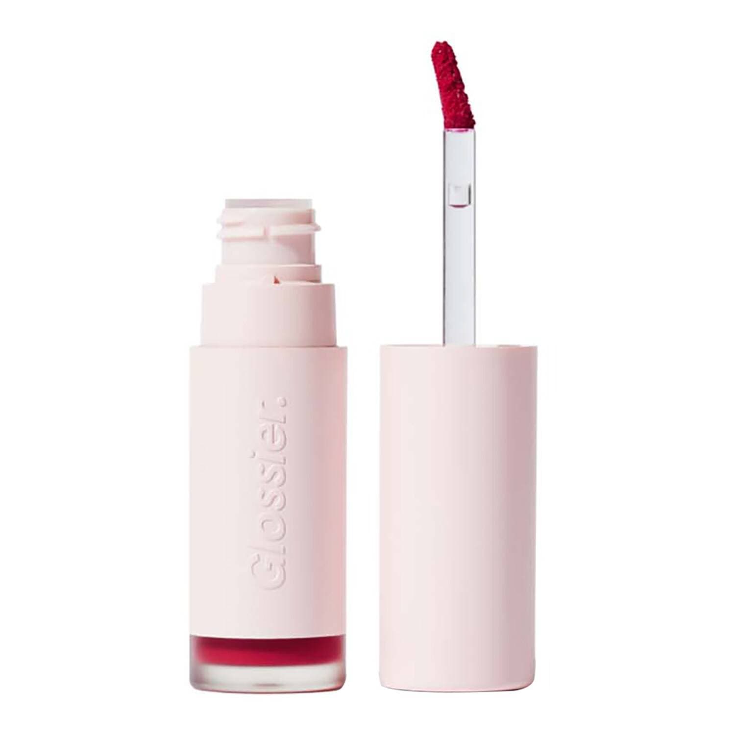 Glossier G Suit Soft Touch Matte Liquid Lip Crème Jet 0.2 Oz / 6 ML - Image 1
