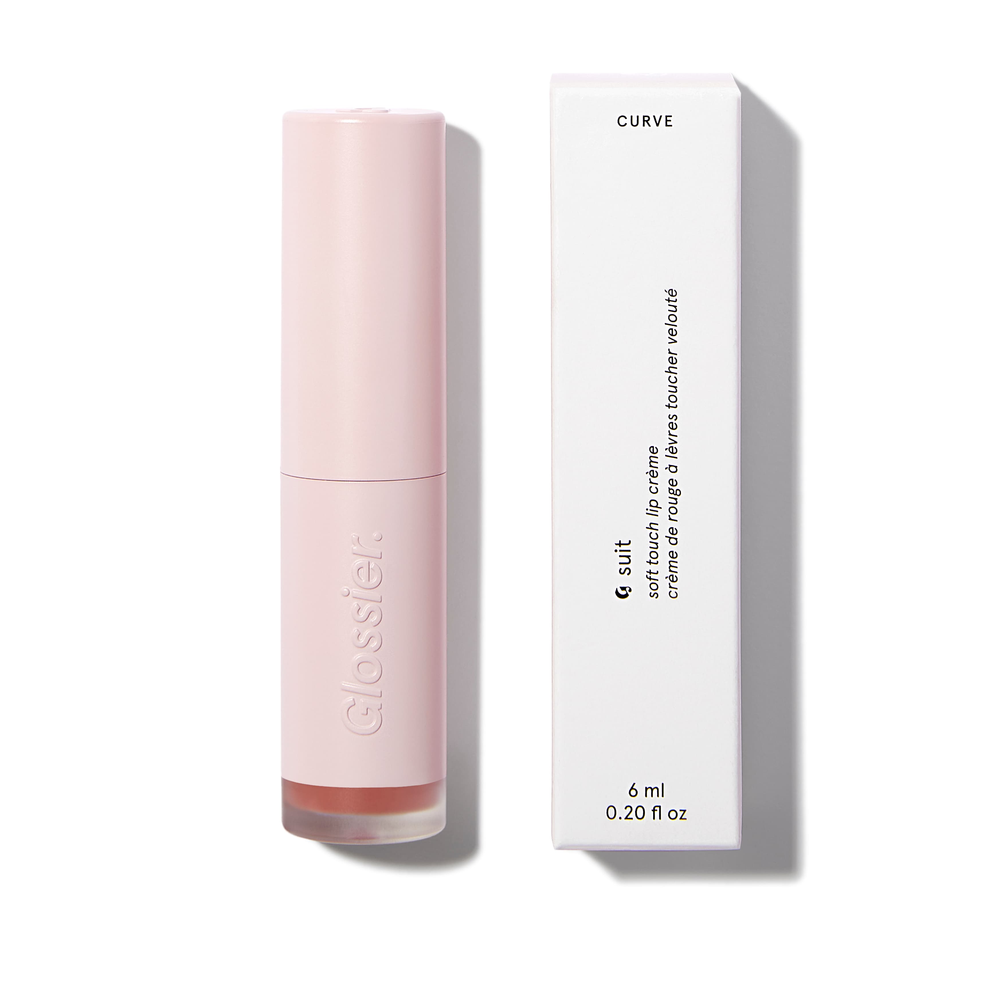 Glossier G Suit Soft Touch Matte Liquid Lip Crème Jet 0.2 Oz / 6 ML - Thumbnail 4