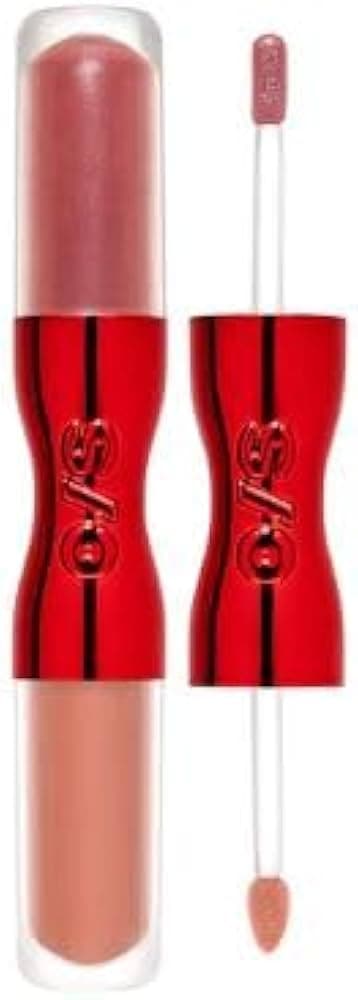 ONE/SIZE by Patrick Starrr Lip Snatcher Hydrating Liquid Lipstick and Lip Gloss Duo Mutha Starrr .24 Oz / 7 ML - Thumbnail 4