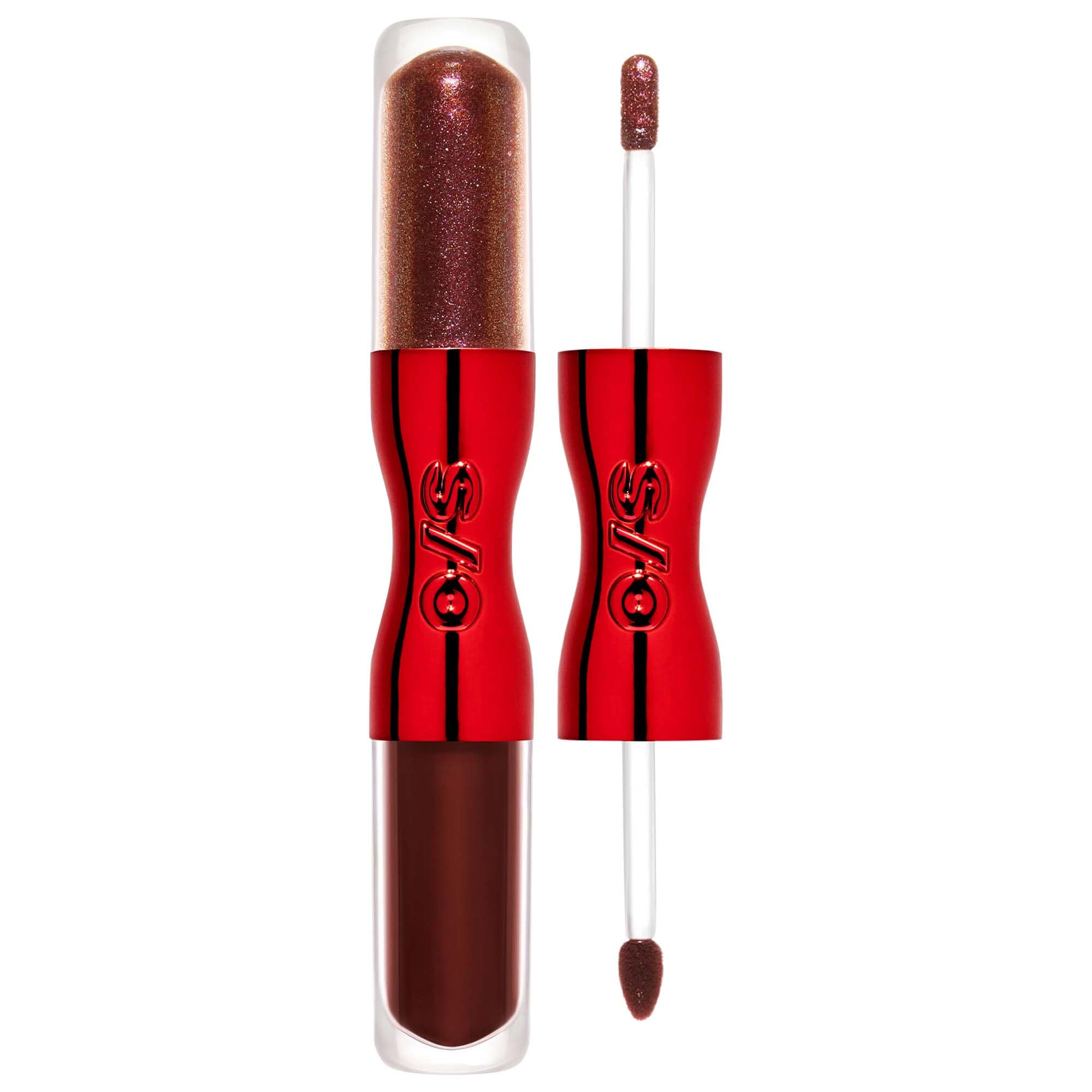 ONE/SIZE by Patrick Starrr Lip Snatcher Hydrating Liquid Lipstick and Lip Gloss Duo Mutha Starrr .24 Oz / 7 ML - Thumbnail 3