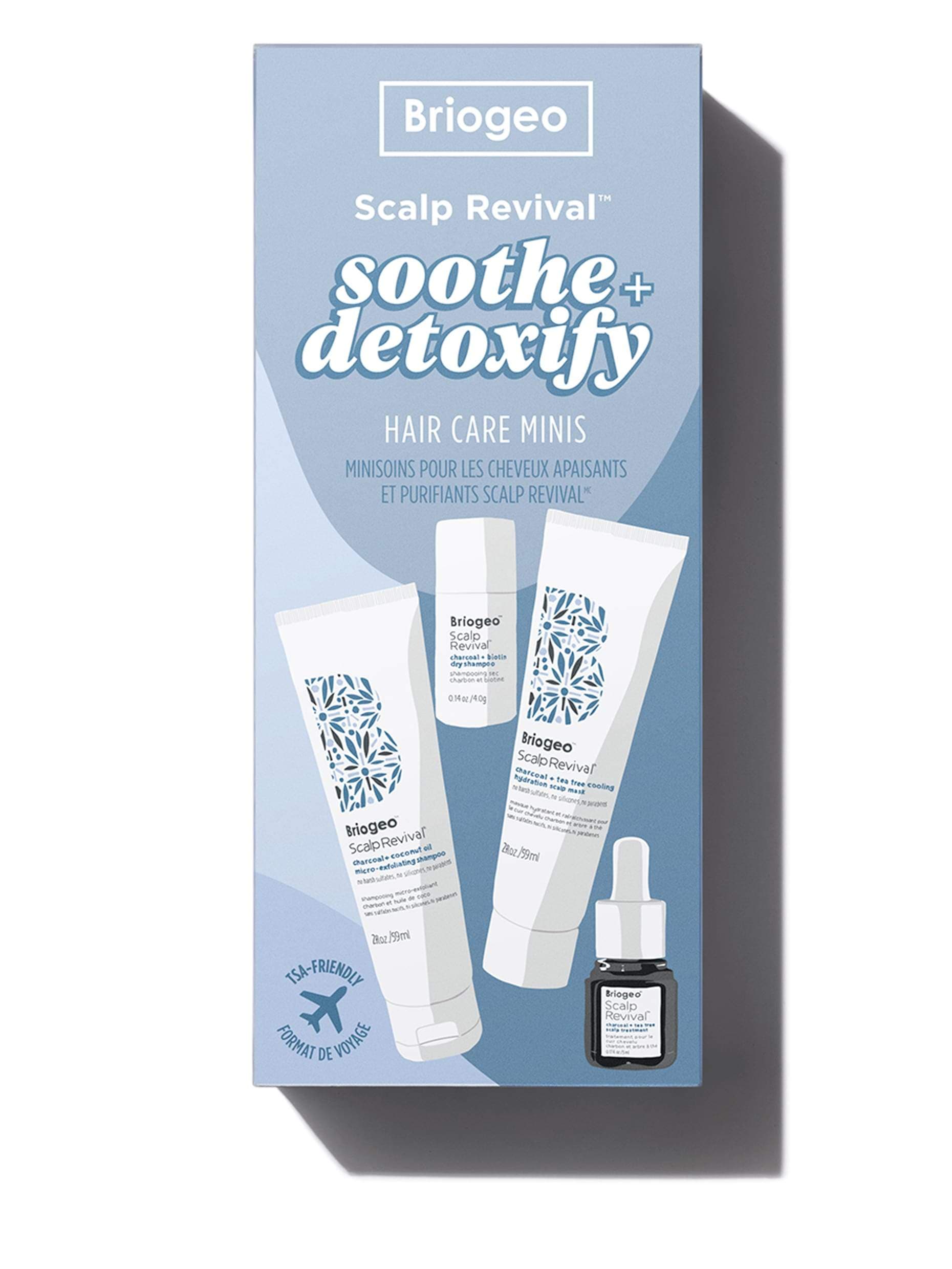 Briogeo Scalp Revival Soothe + Detoxify Hair Care Mini Gift Set - Image 1