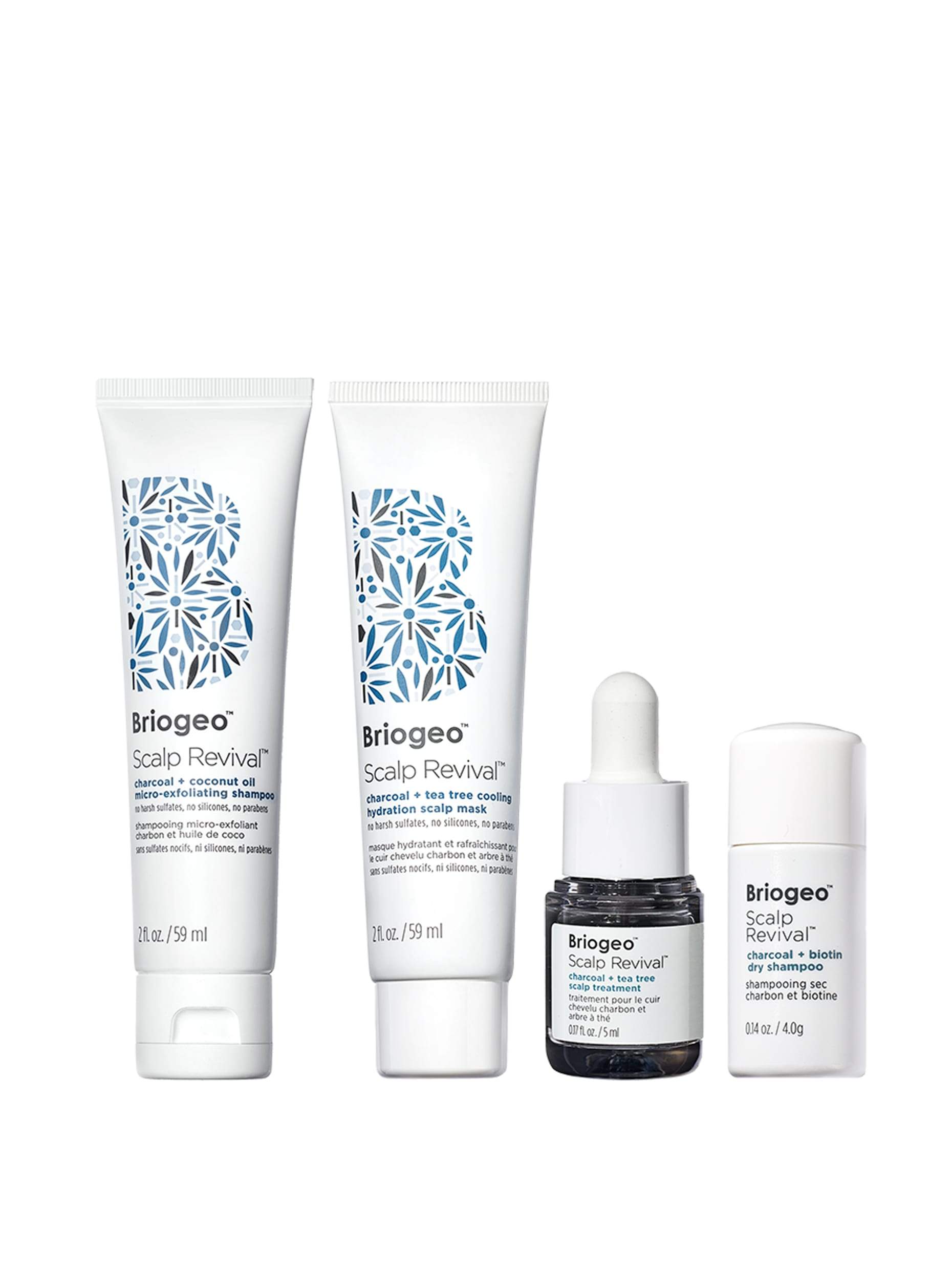 Briogeo Scalp Revival Soothe + Detoxify Hair Care Mini Gift Set - Thumbnail 2