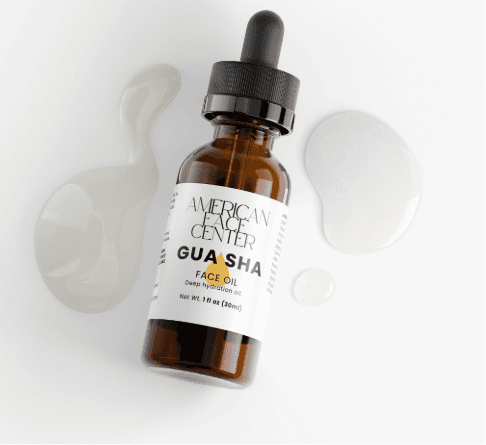 AMERICAN FACE & CENTER Gua Sha Face Oil 1 oz Hydration - Image 1