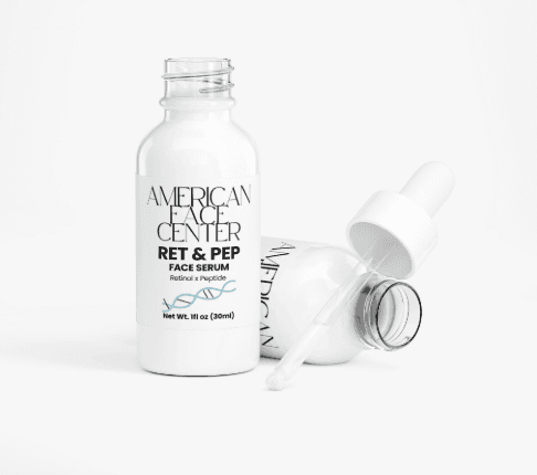AMERICAN FACE CENTER Ret & Pep Face Serum 1 oz - Retinol & Peptide - Image 1
