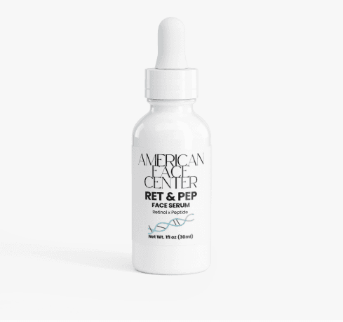 AMERICAN FACE CENTER Ret & Pep Face Serum 1 oz - Retinol & Peptide - Thumbnail 3