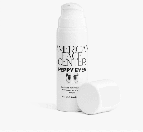 AMERICAN FACE CENTER Peppy Eyes 1.1 oz Eye Cream for Puffiness & Wrinkles - Image 1