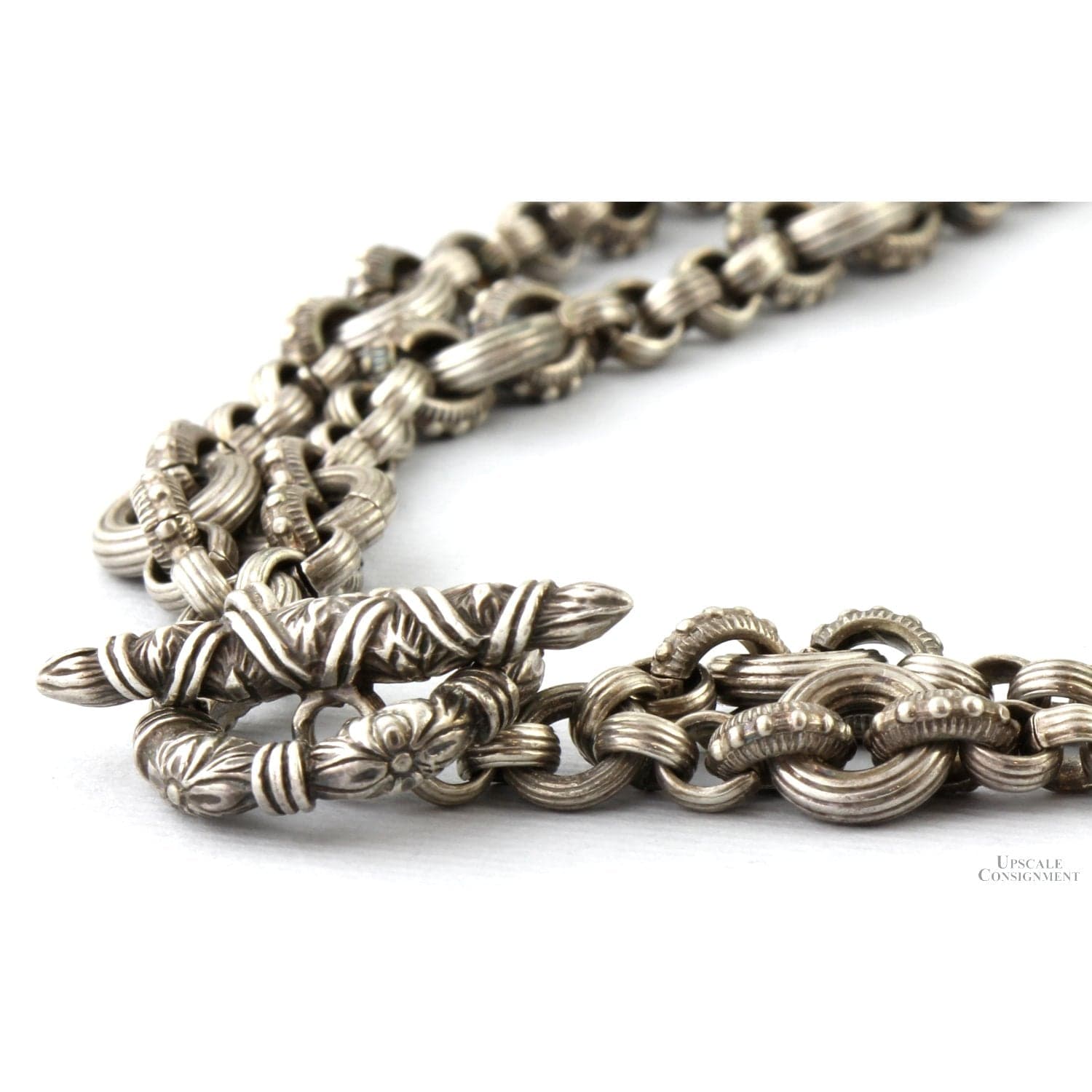 Stephen Dweck Multi-Strand Sterling Silver Necklace with Gray Pearls & Mixed Gemstones - 16 in - Thumbnail 6