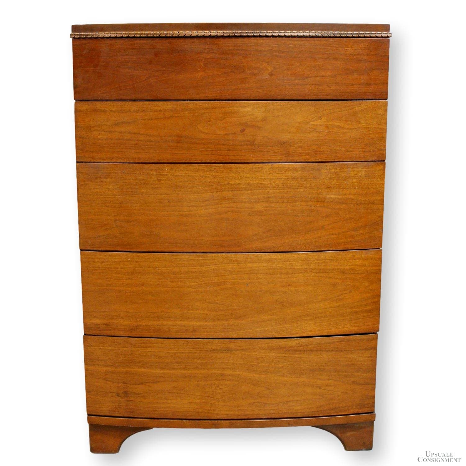 Kroehler Vintage 5 Drawer Mahogany Chest of Drawers - Image 1