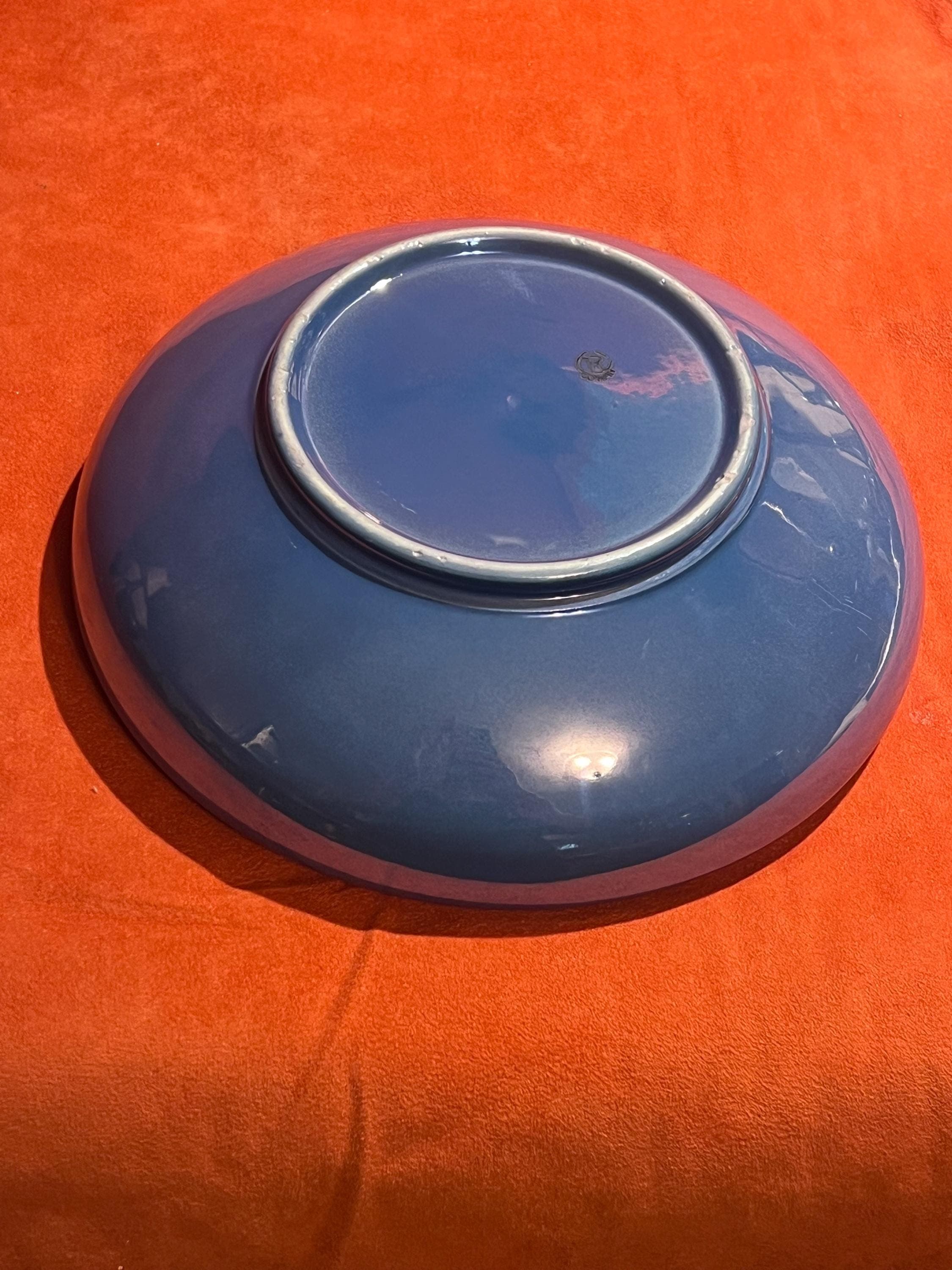 Cowan Pottery Blue iridescent bowl - Thumbnail 2