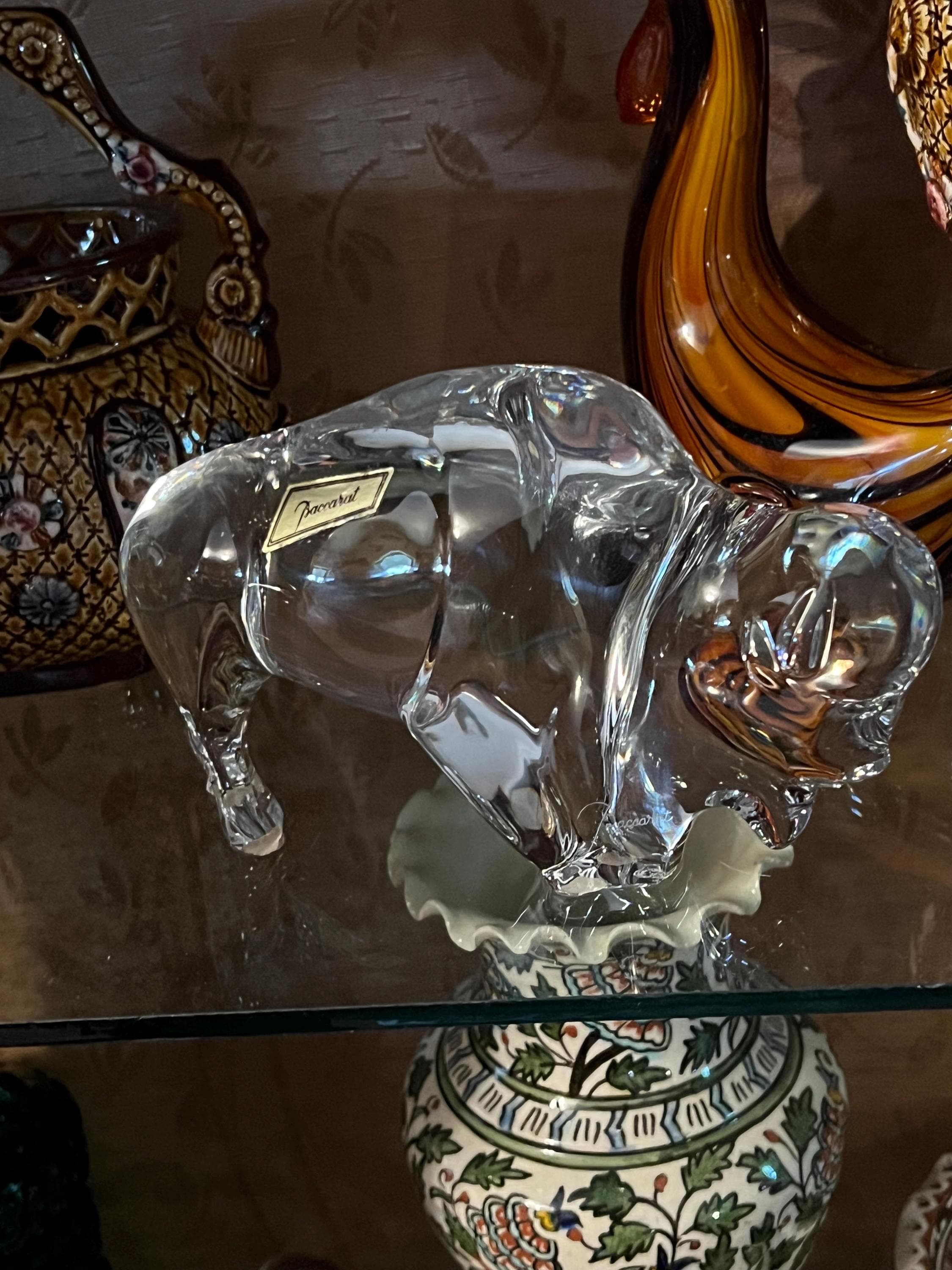 Baccarat Crystal Bison - Thumbnail 7