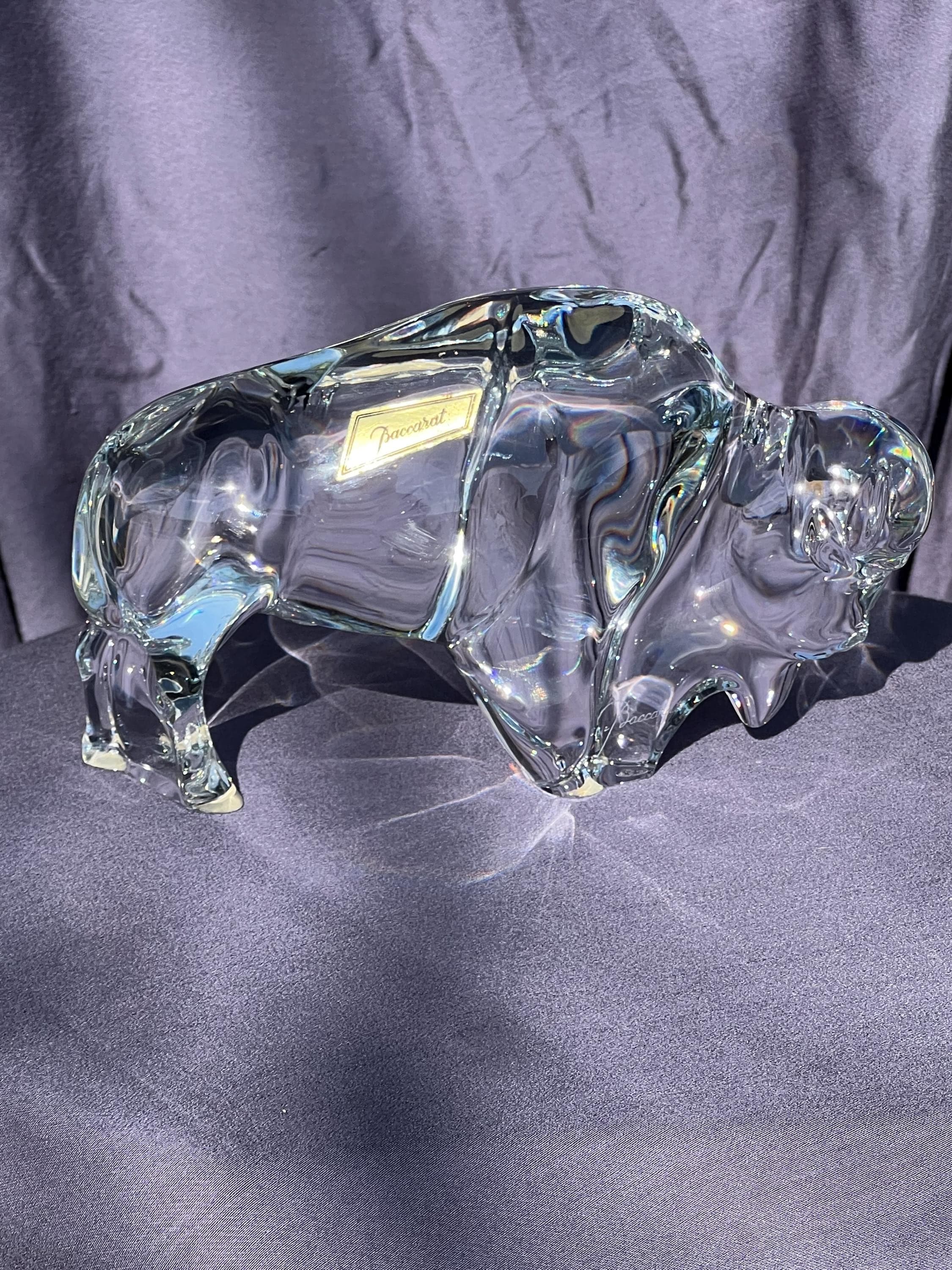 Baccarat Crystal Bison - Thumbnail 2