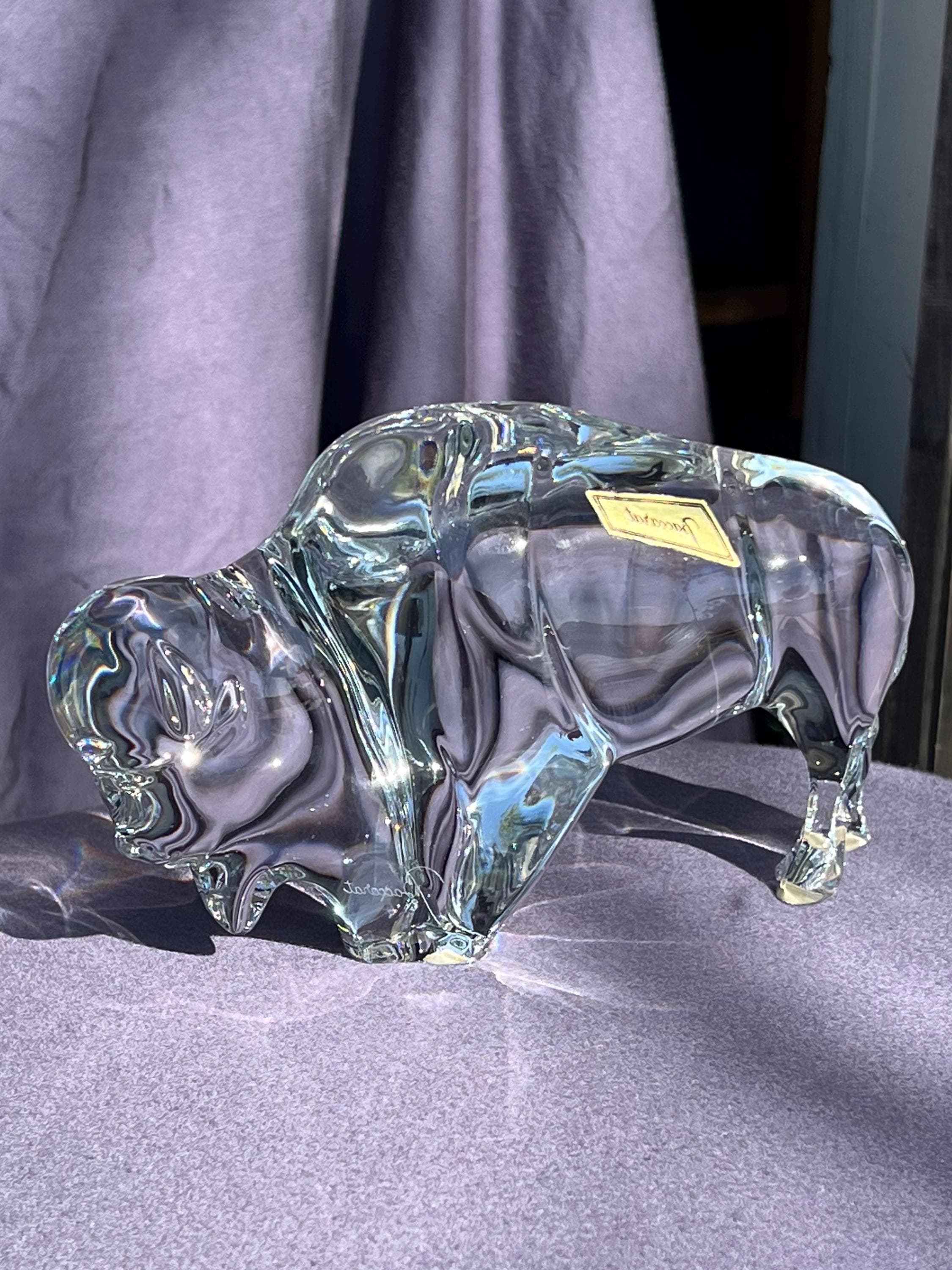 Baccarat Crystal Bison - Thumbnail 4
