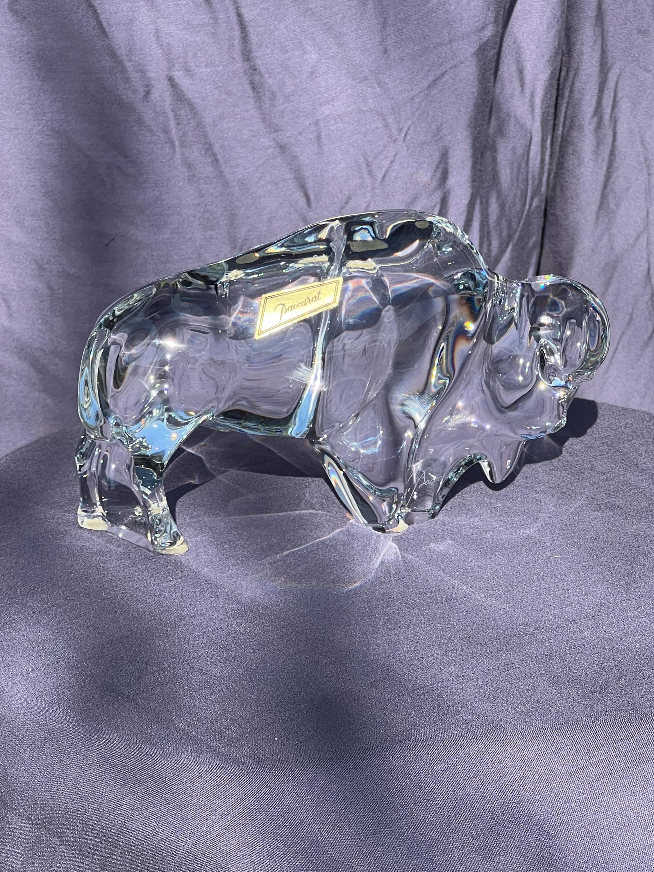 Baccarat Crystal Bison - Thumbnail 6
