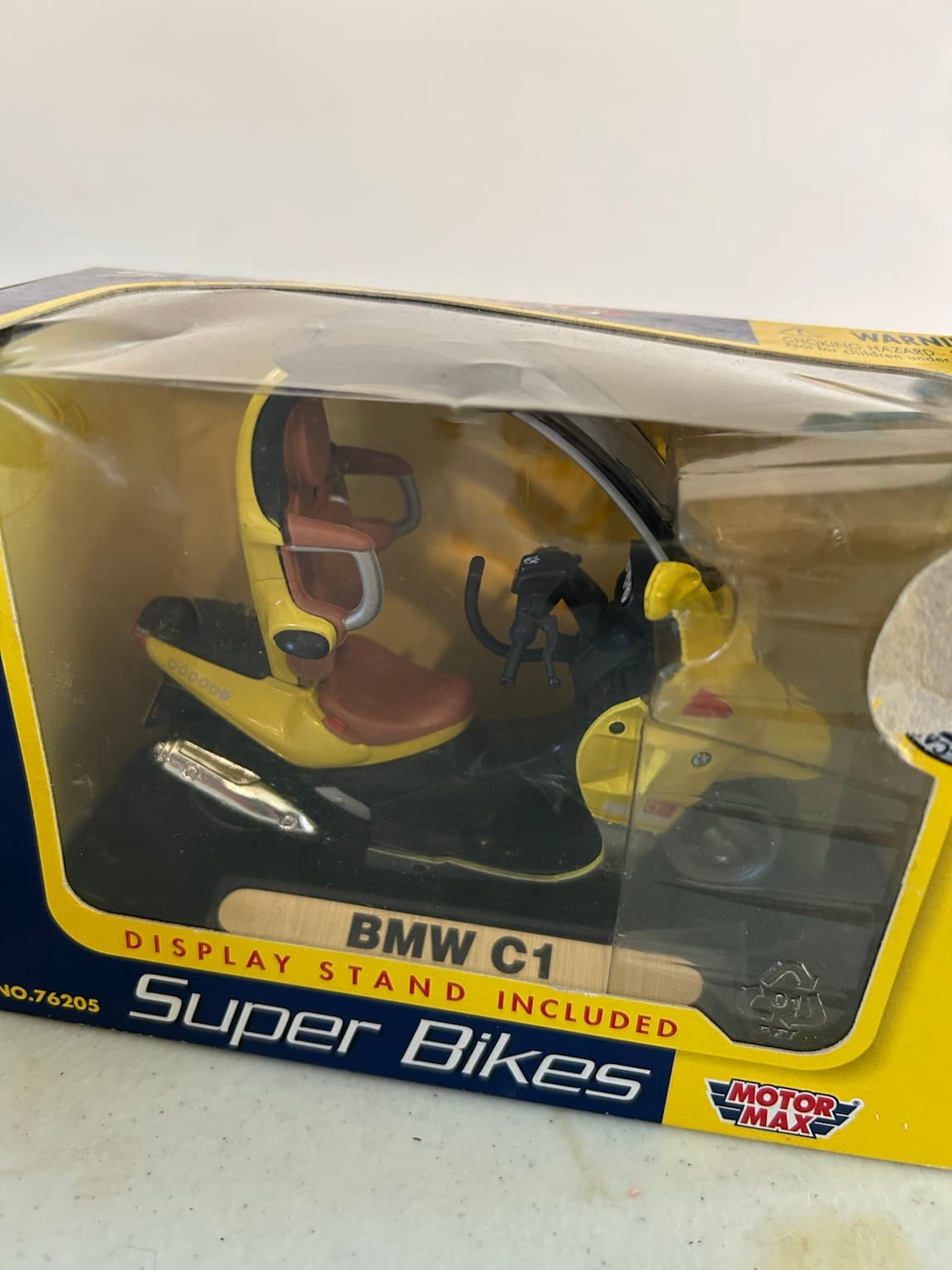 Motor Max Super Bikes Lot:  BMW C1 1:18 Scale , Mercury Coupe 1:64 Scale No 73601 & Form Mustang - Thumbnail 8