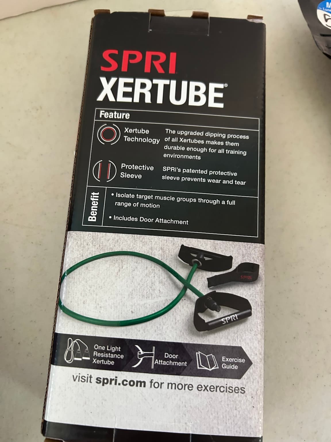 New Sealed SPRI Xertube Resistance Band Exercise Tube - Thumbnail 2