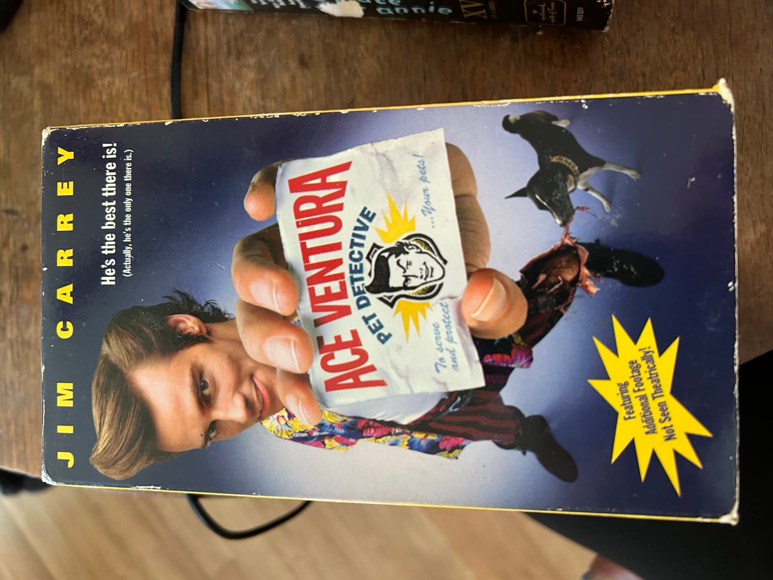 VHS Movie Lot 6 Tapes Family Comedy Classics Karate Kid Ace Ventura Andre - Thumbnail 4