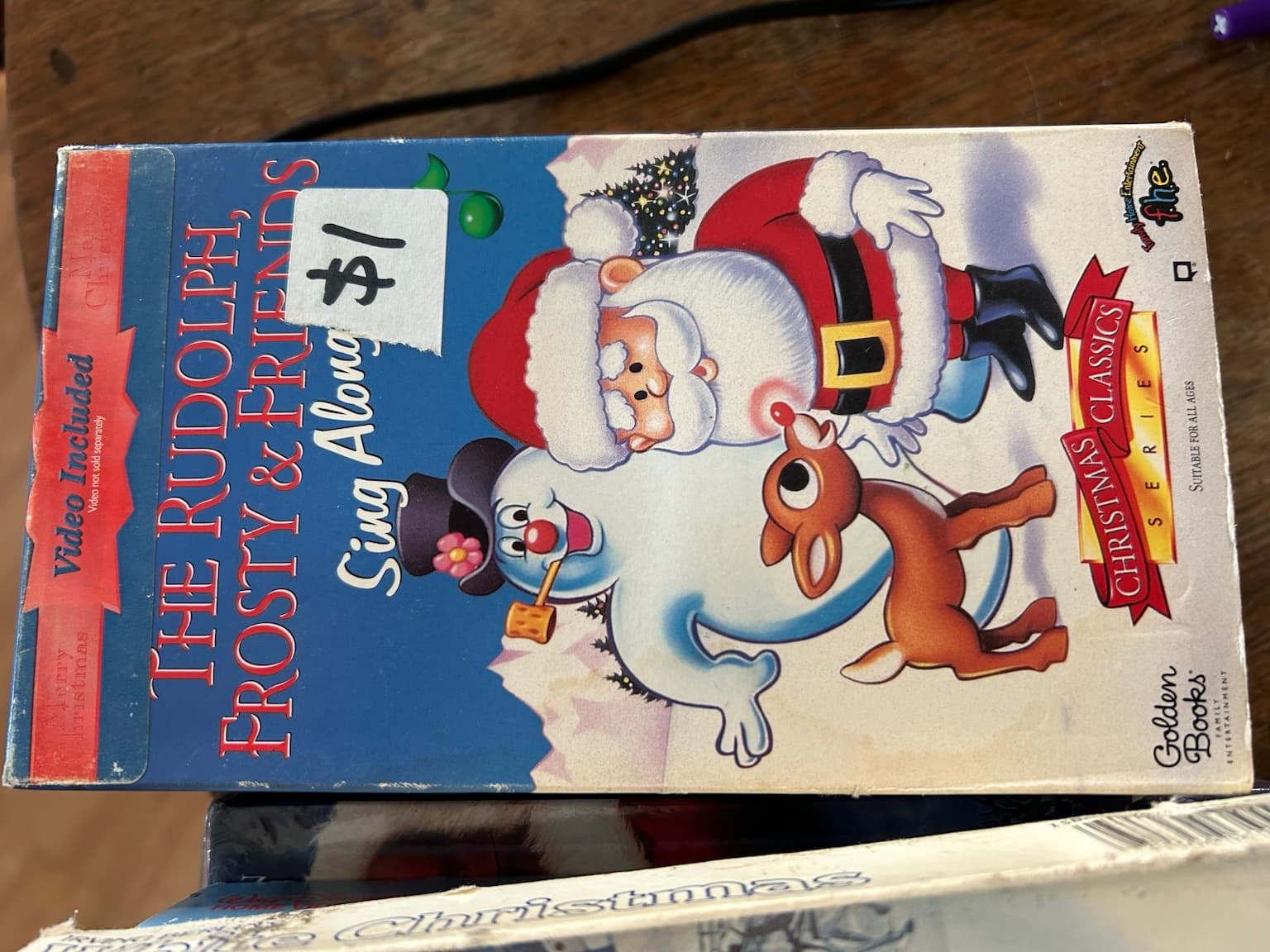 Holiday VHS lot includes 7 tapes: - Thumbnail 4