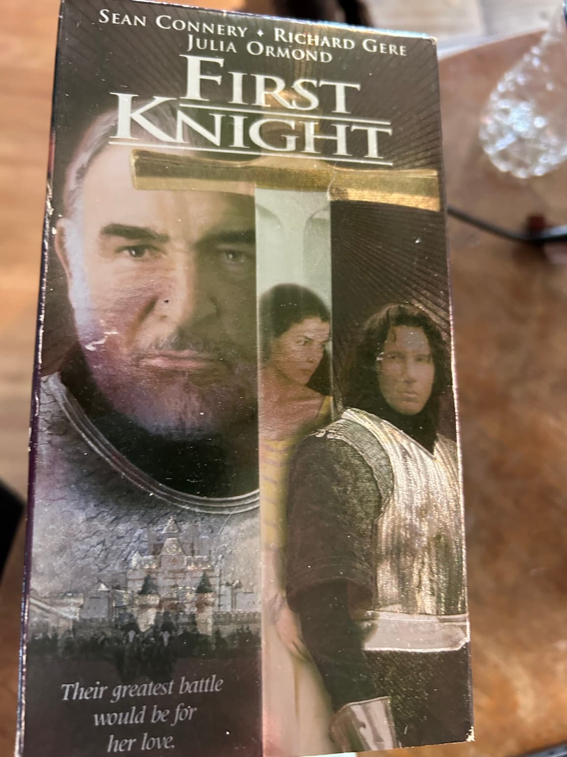 VHS Movie Lot 7 Tapes First Knight Zorro Meet Joe Black Long Kiss Goodnight - Thumbnail 2