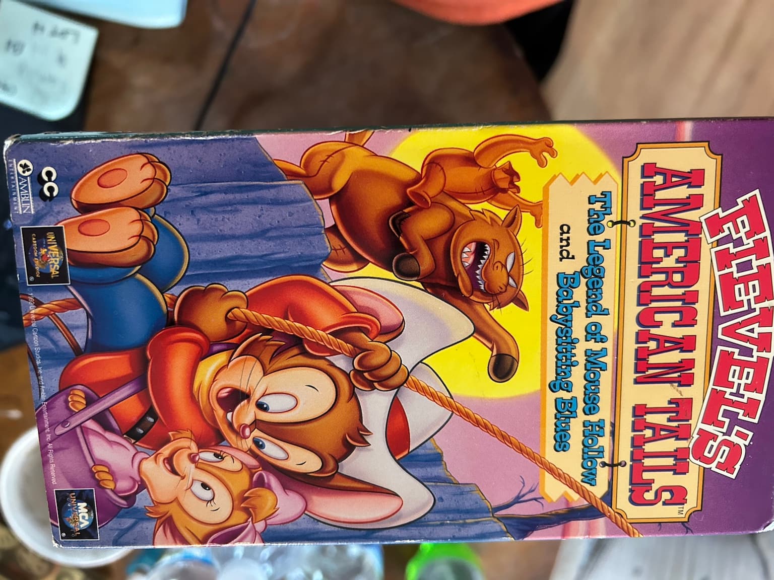 Huge VHS Tape Lot Kids Family Movies Cartoons E.T. Home Alone Benji Bulk Bundle - Thumbnail 8