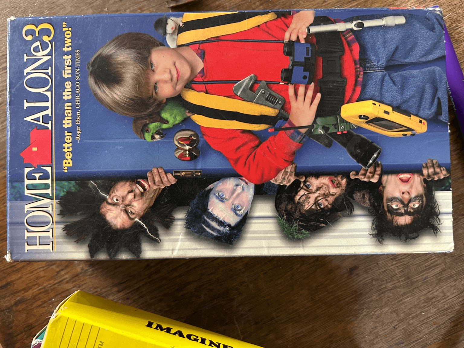 Huge VHS Tape Lot Kids Family Movies Cartoons E.T. Home Alone Benji Bulk Bundle - Thumbnail 3