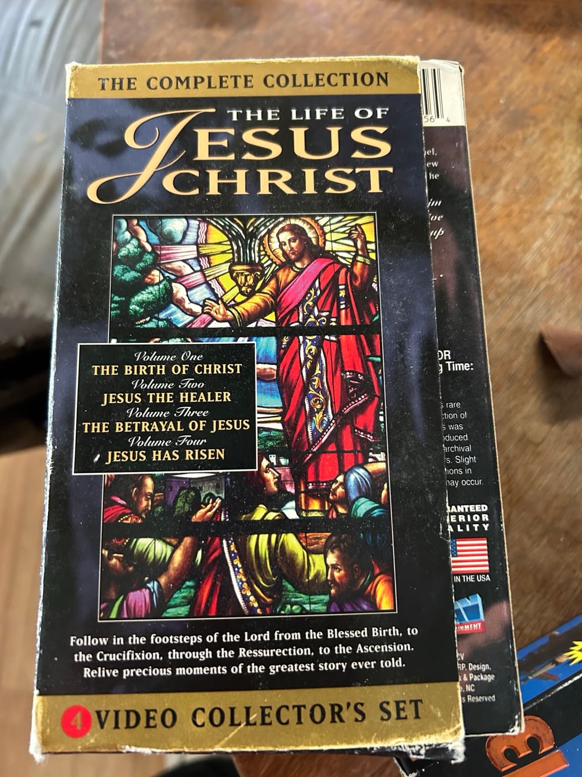 The Life of Jesus Christ complete VHS collector’s set. - Thumbnail 2