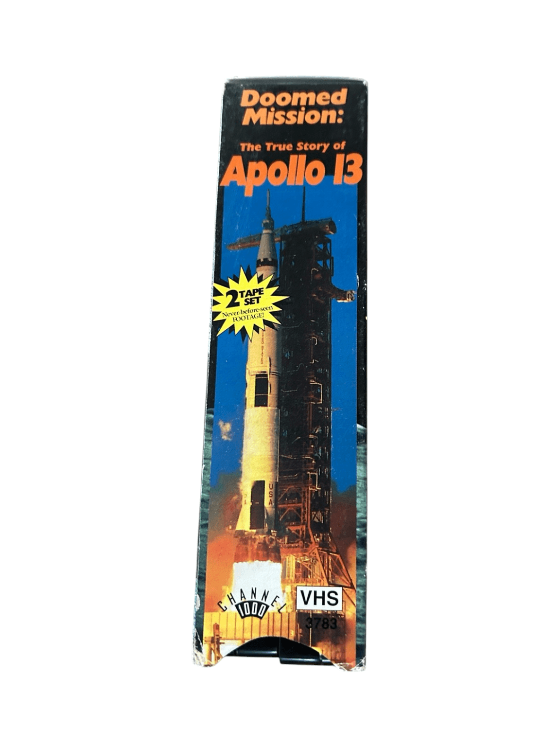 Vintage VHS documentary set: Doomed Mission: The True Story of Apollo 13. - Thumbnail 2