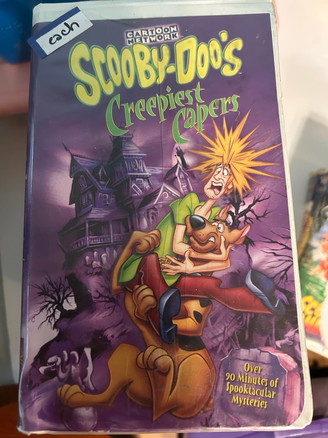 Kids Animated VHS Lot Scooby Doo Secret of NIMH Prince of Egypt Flintstones - Thumbnail 6