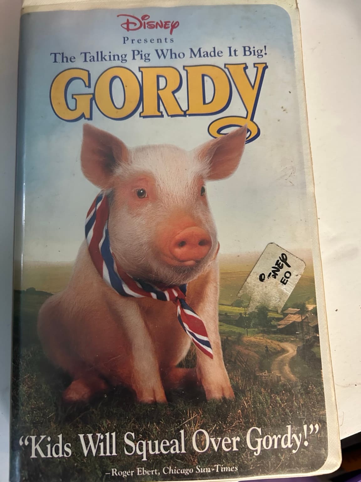 Disney Gordy VHS Tape - Family Movie Classic - Thumbnail 2