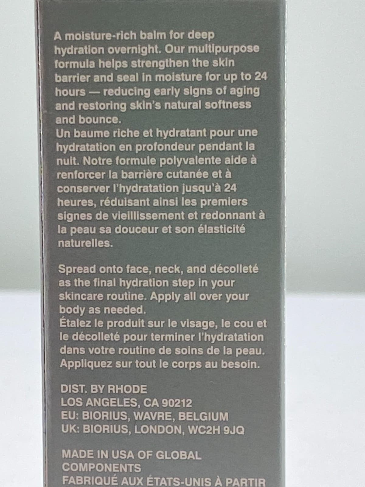 Rhode Barrier Butter Intensive Moisture Body Balm- .67OZ/20ML - Thumbnail 5