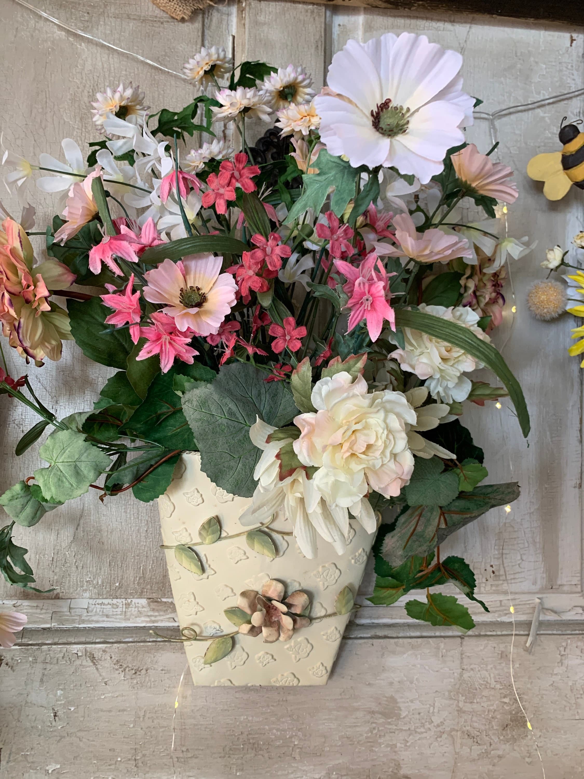 Spring floral arrangement