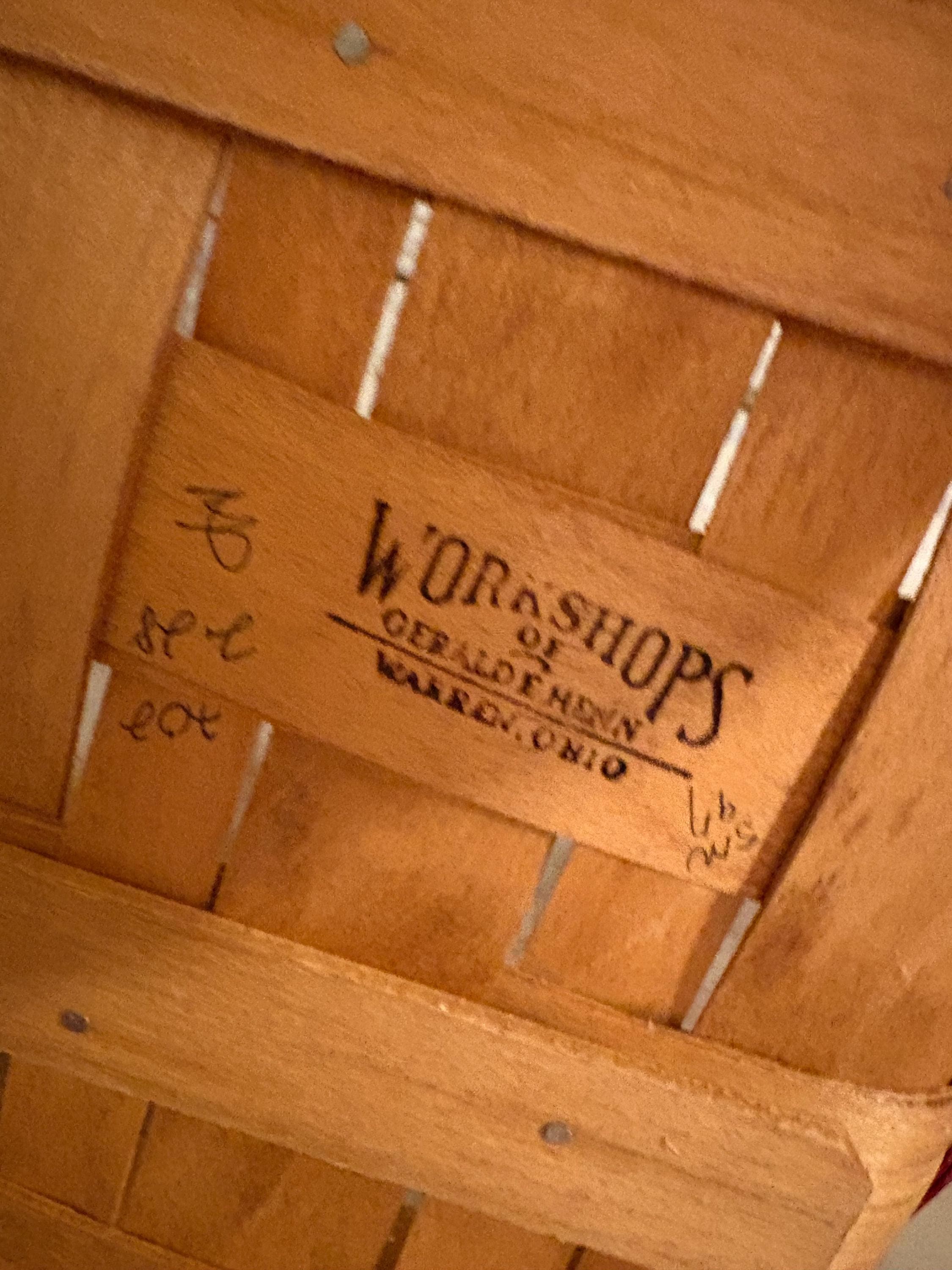 Henn 11.5” x 3.5” square basket - Thumbnail 2