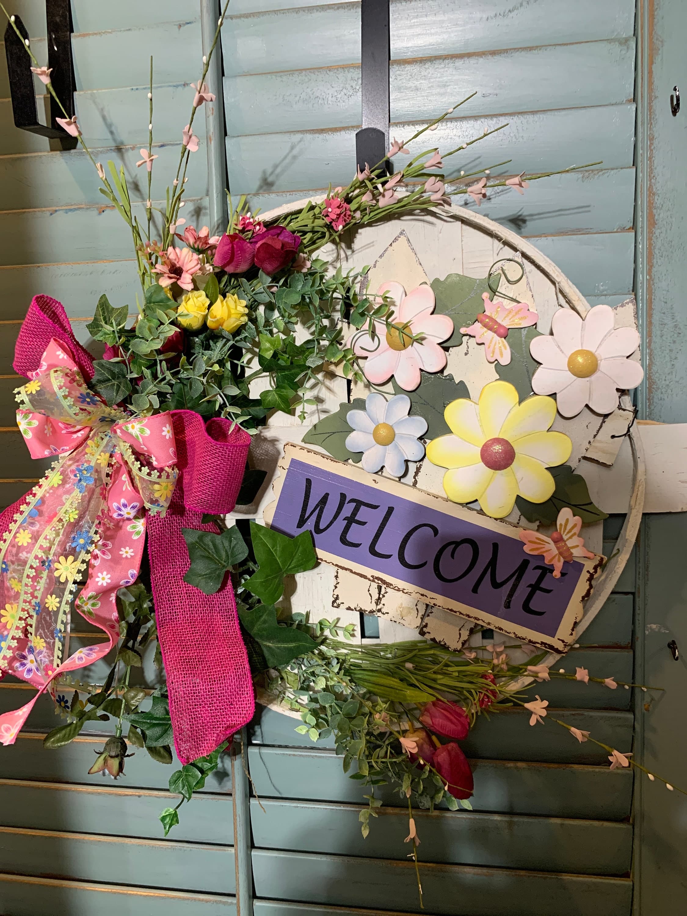 Summer themed wreath