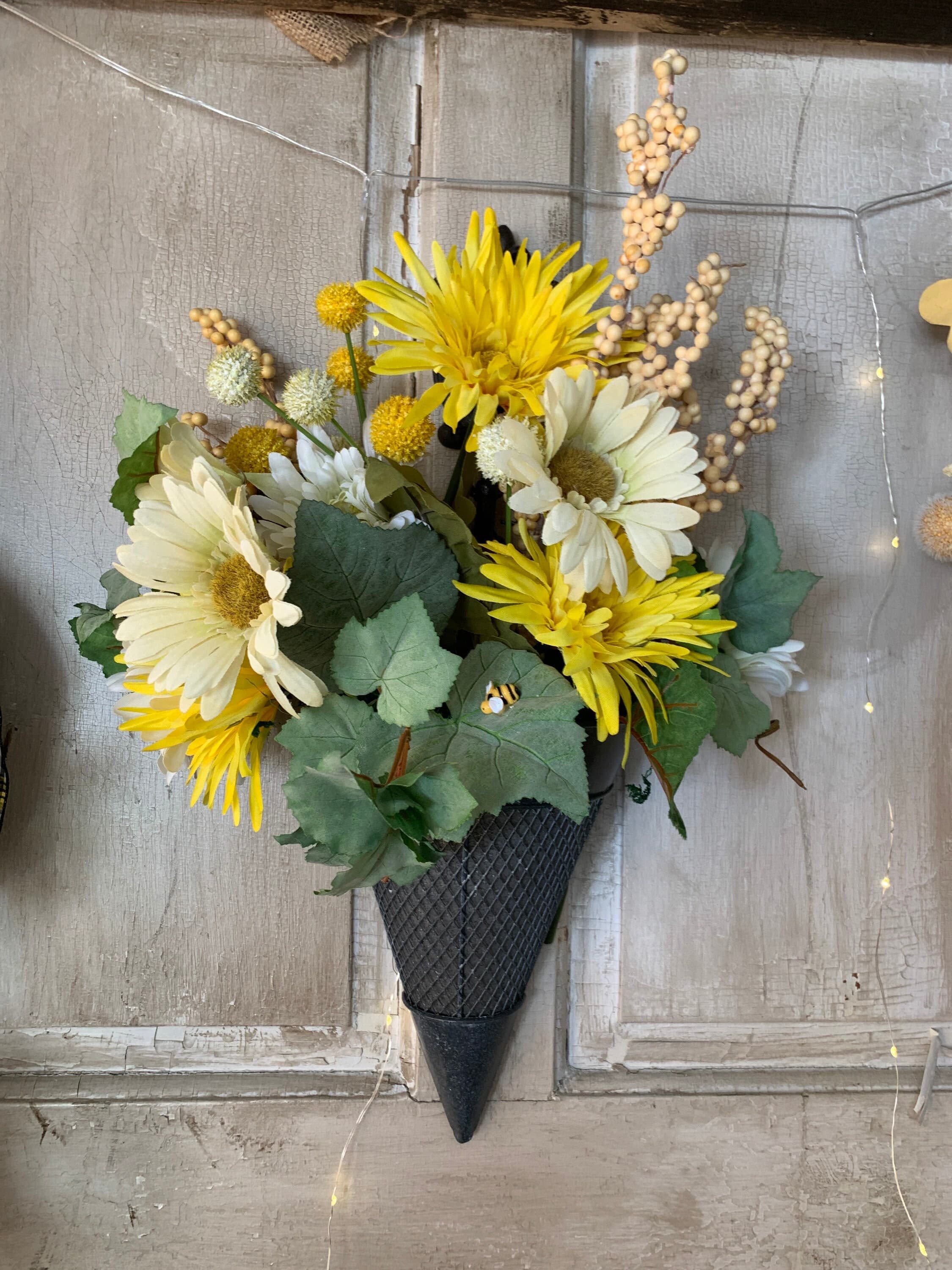 Spring floral arrangement