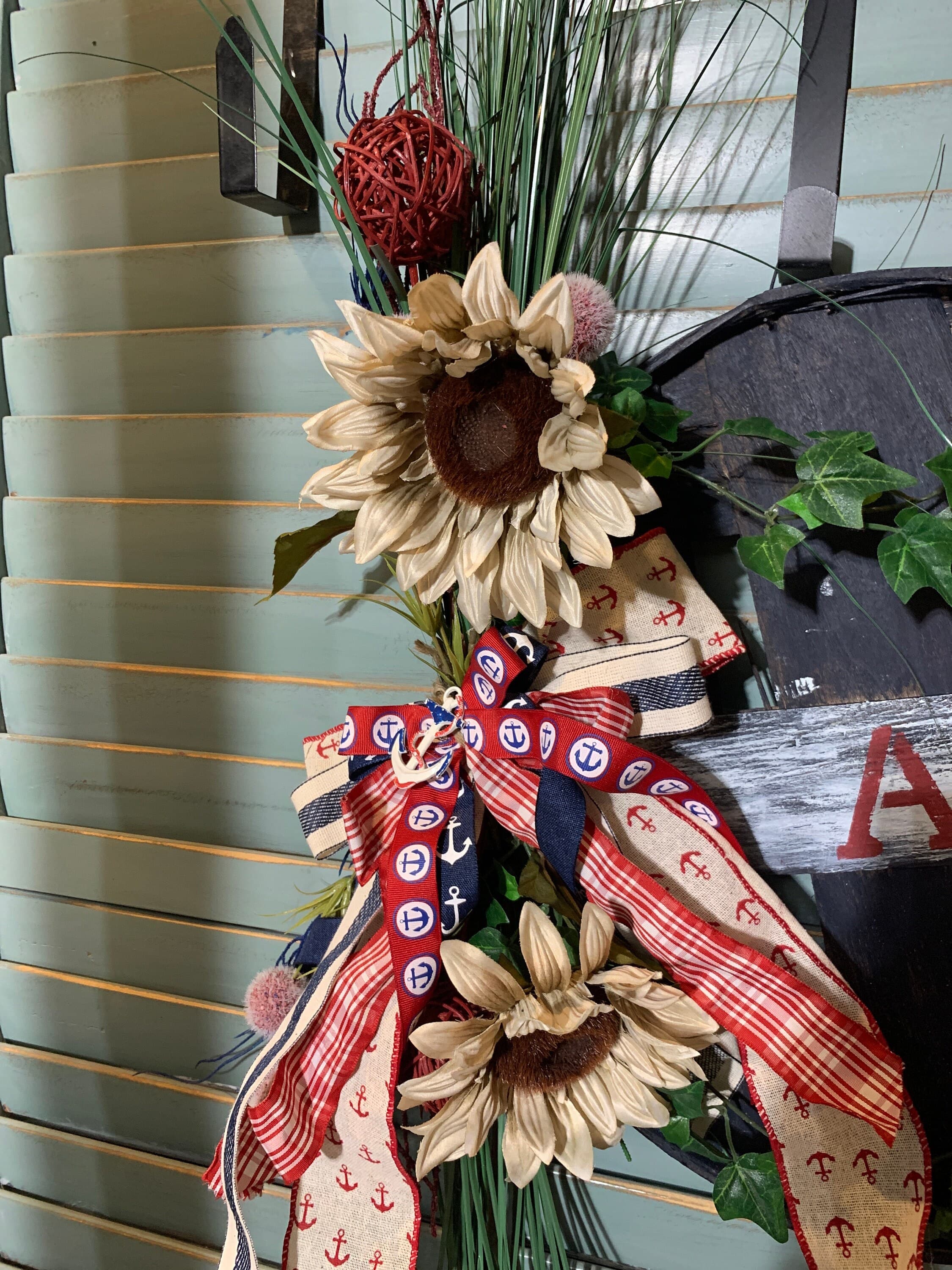 Anchor themed wreath - Thumbnail 2