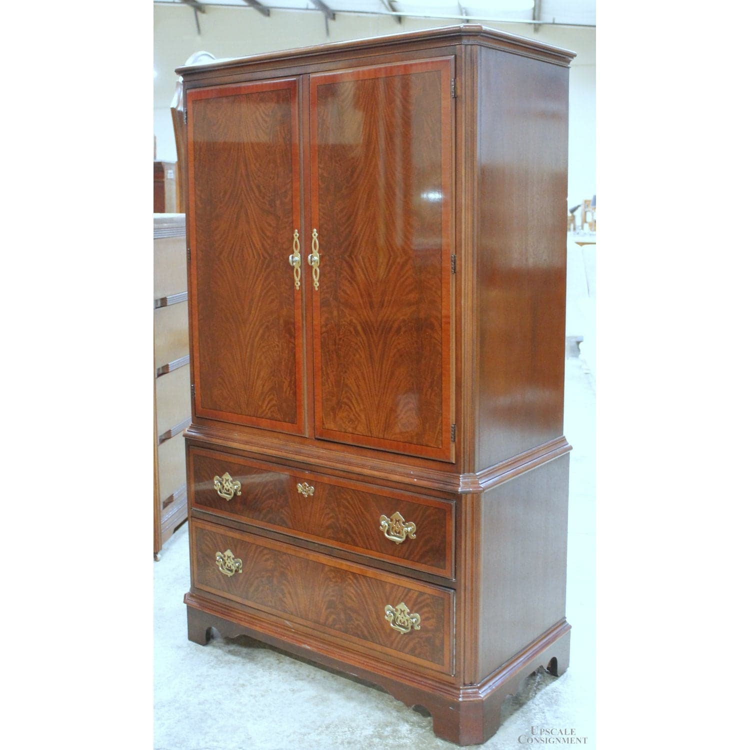 Drexel Heritage Multi-Purpose Armoire - Mahogany - Thumbnail 4