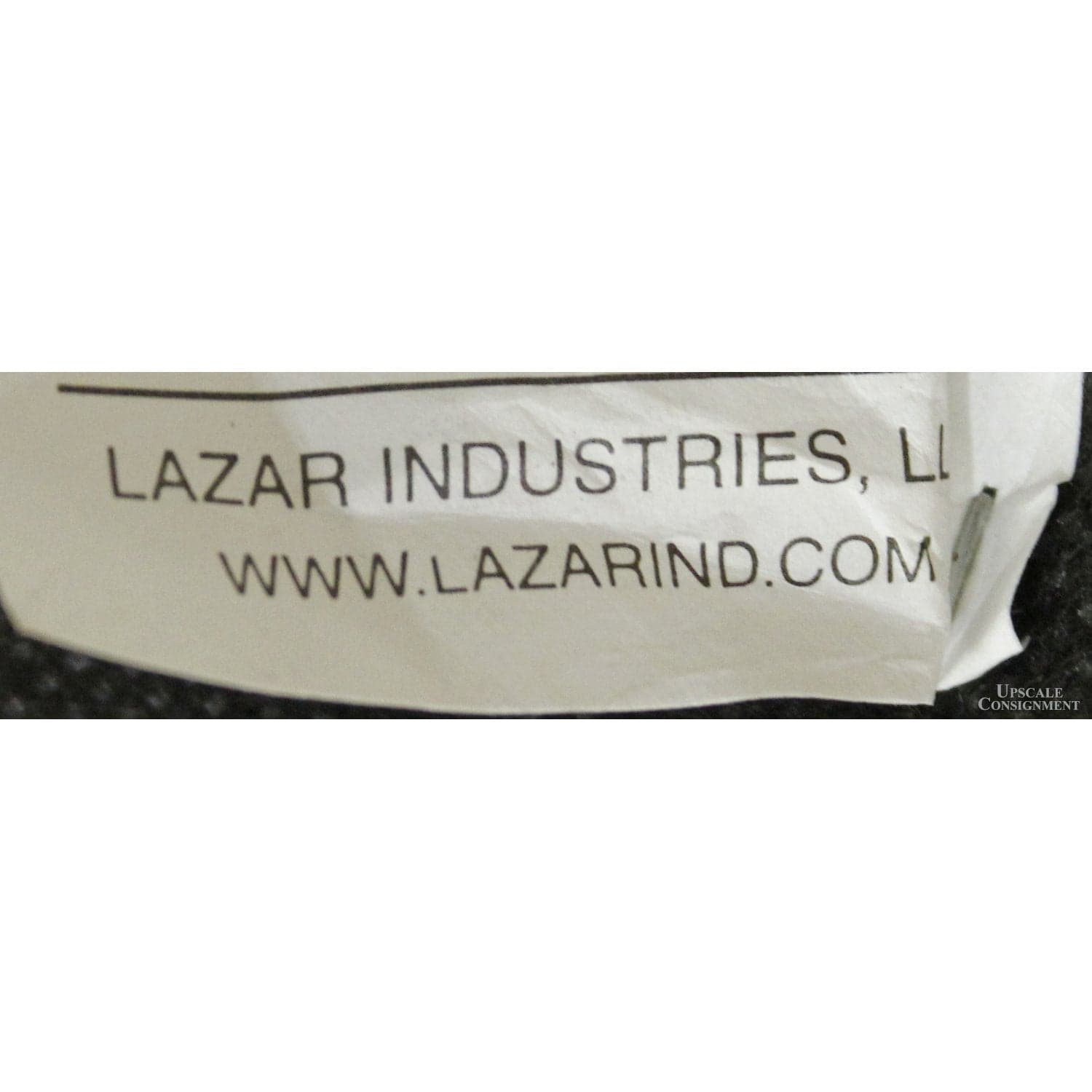 Lazar Indus. Striped Slipper Chair - Taupe - Thumbnail 5