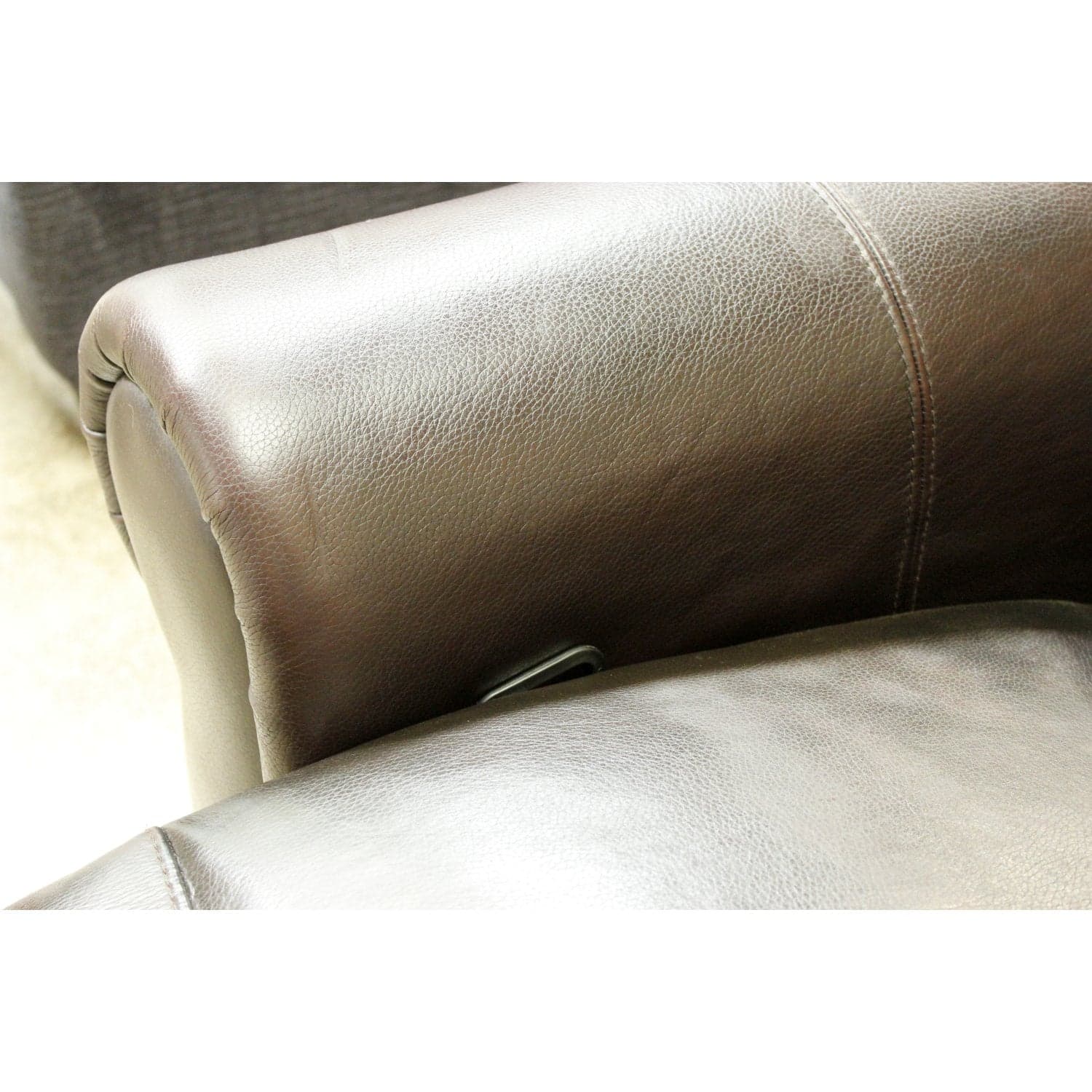 Oversize Dark Brown Recliner - Dark Brown - Thumbnail 5