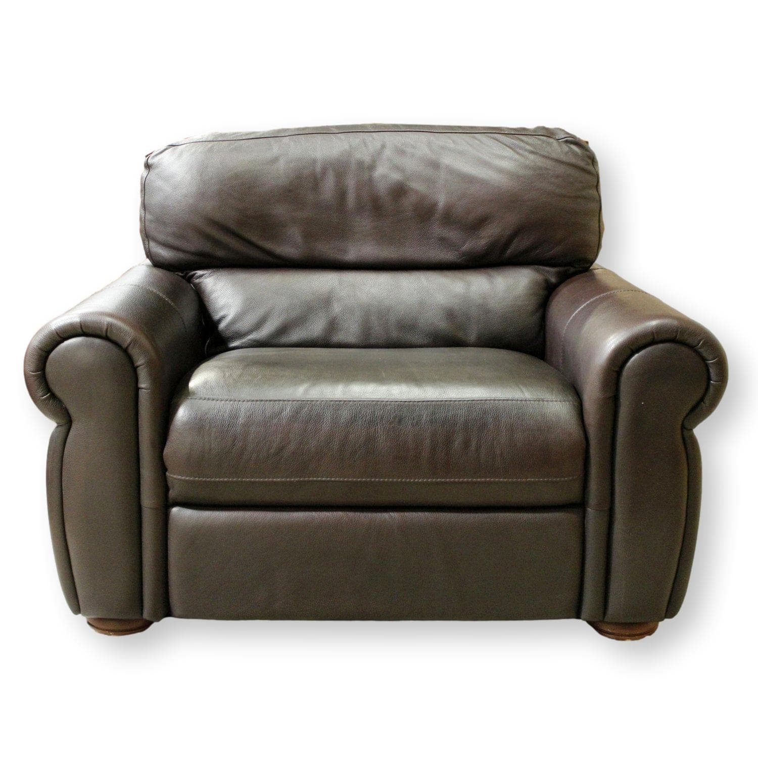 Oversize Dark Brown Recliner - Dark Brown - Image 1