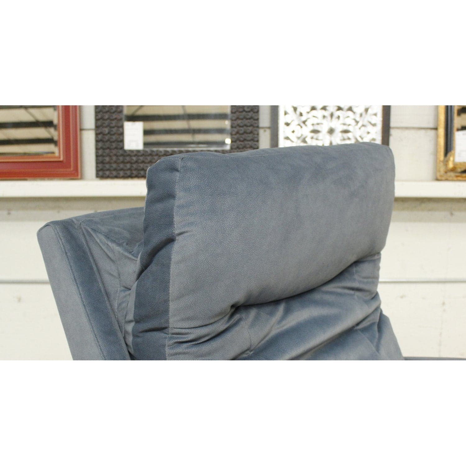 La-Z-Boy Light Blue Rocking Power Recliner w/Adj. Headrest - Light Blue - Thumbnail 5