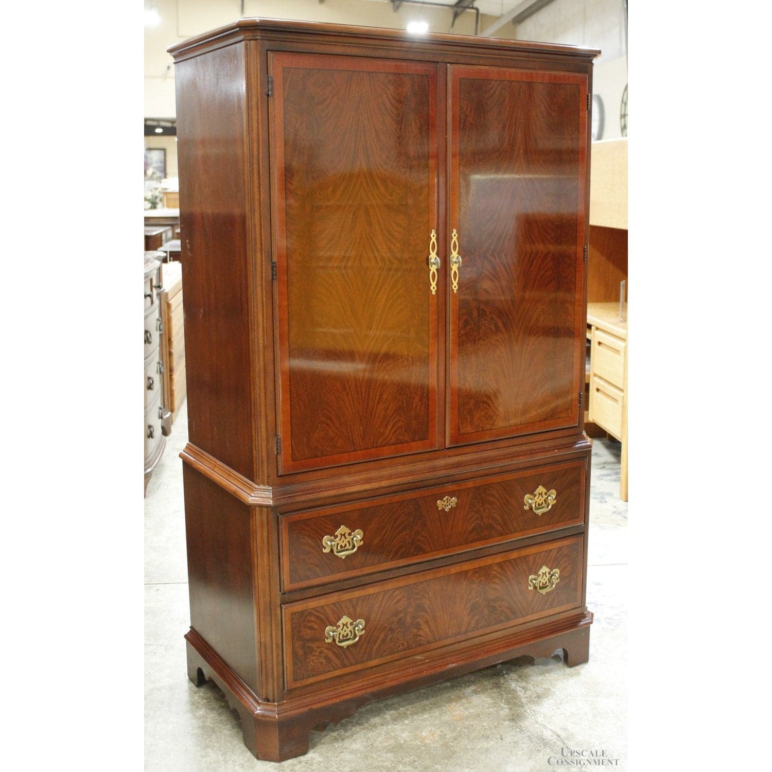 Drexel Heritage Multi-Purpose Armoire - Mahogany - Thumbnail 3