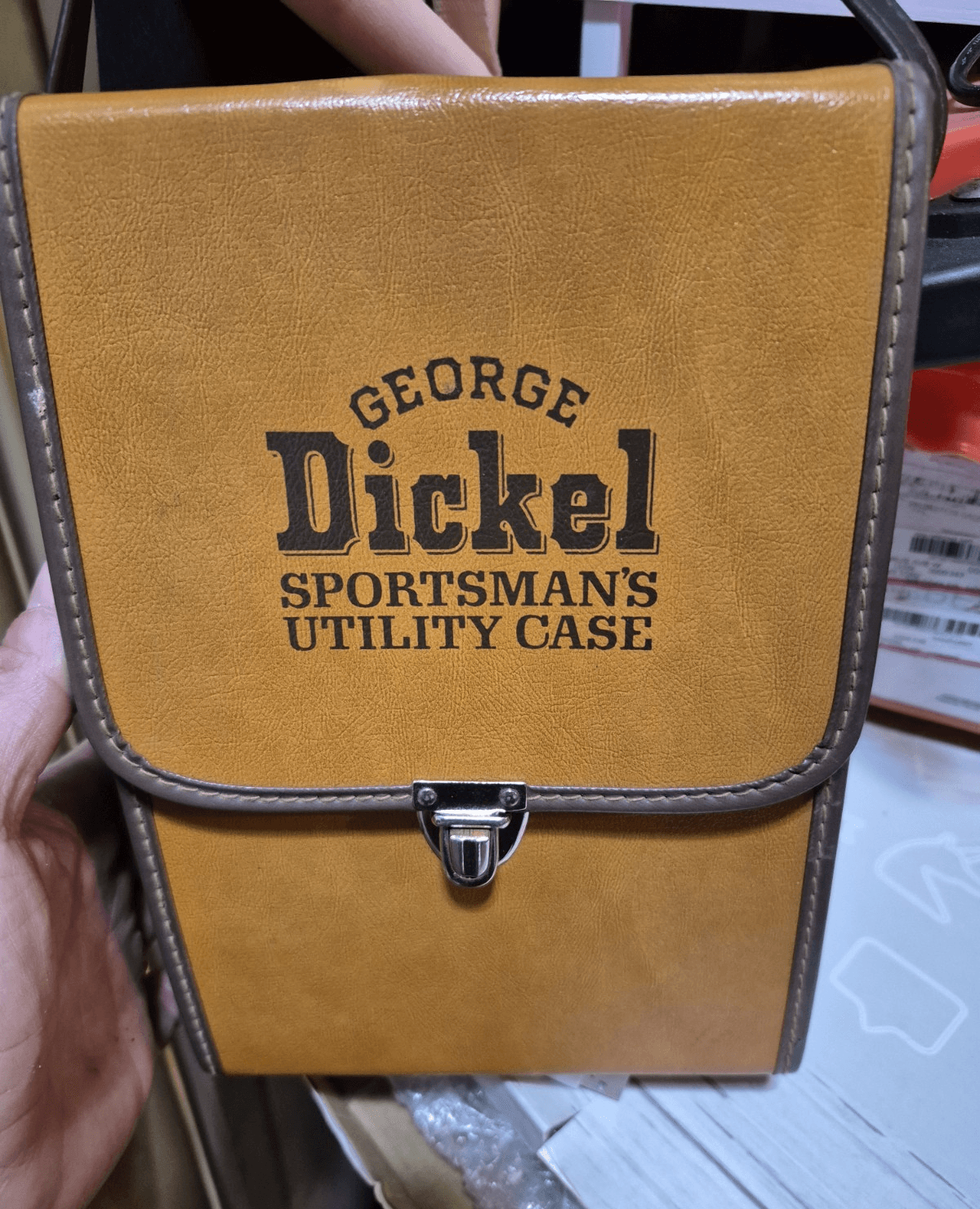 George Dickel Sportsman's Utility Case Brown Distillery Theme - Image 1