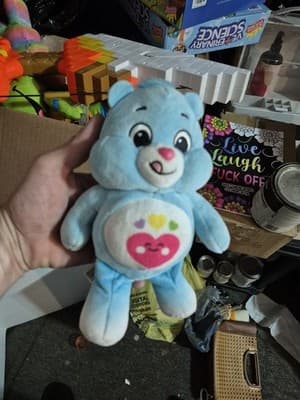 Care Bears Special Edition Bedtime Bear Plush Doll Toy 2004 Blue - MWT - Image 1