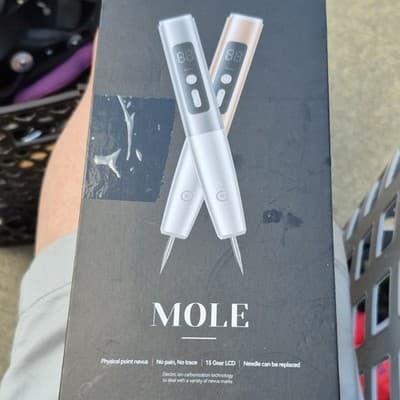 Eligible D30 Mole Removal Pen 15 Gear LCD LED Display USB Type-C Silver Gold - Image 1