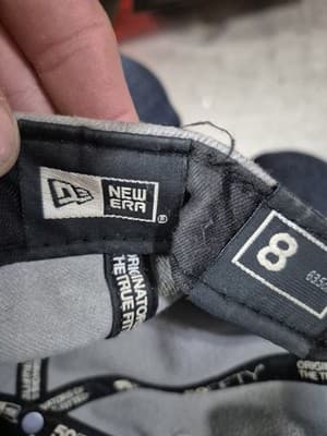 New York Yankees Fitted Cap Size 8 New Era - Thumbnail 7