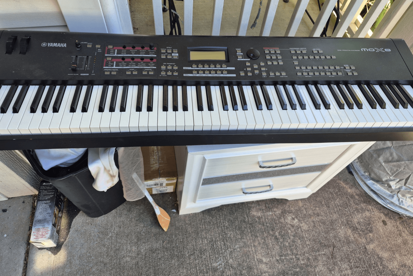 Yamaha MOX8 88-Key Weighted Digital Keyboard Synthesizer USB MIDI Production - Image 1