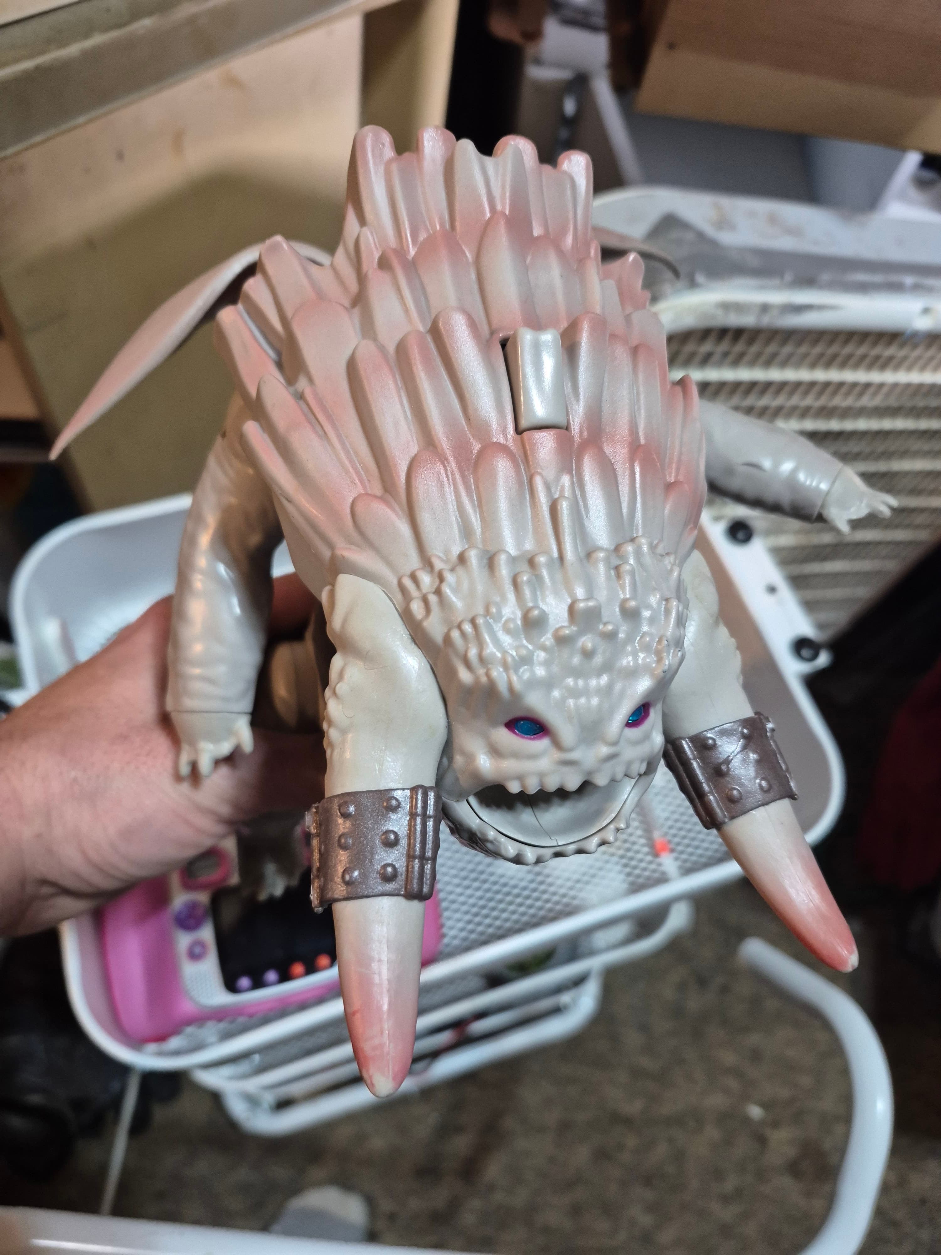 Vintage Monster Figure with Spikes and Claws - Image 1