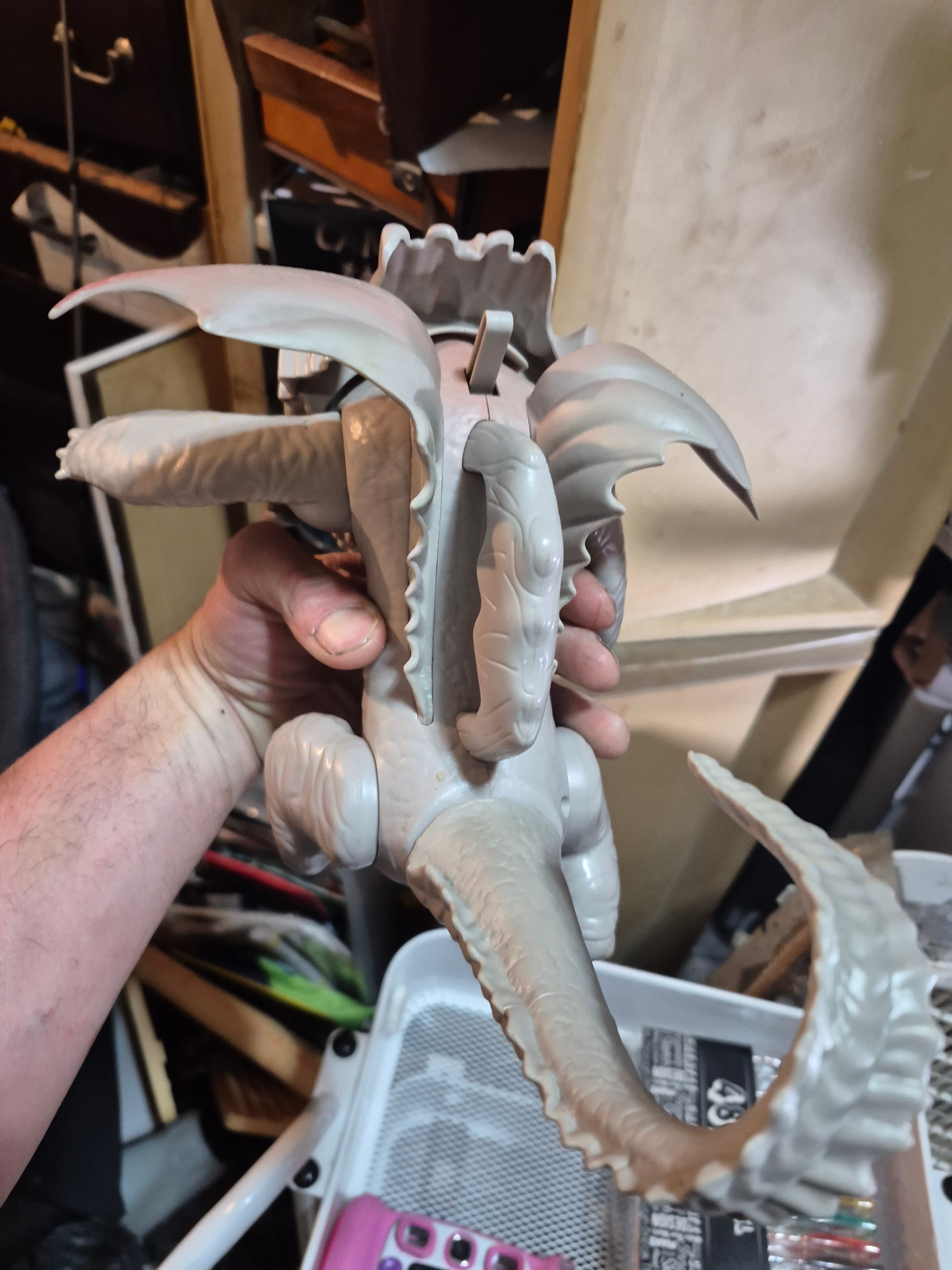 Vintage Monster Figure with Spikes and Claws - Thumbnail 5